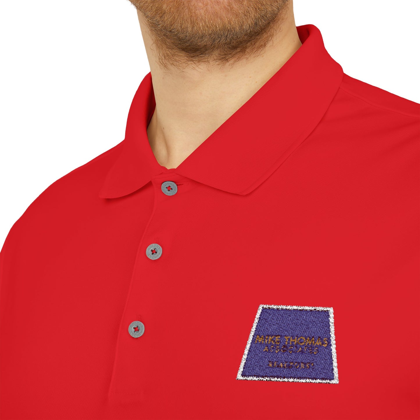 adidas Unisex Polo Shirt - Performance Athletic Style - MTA Trapezoid