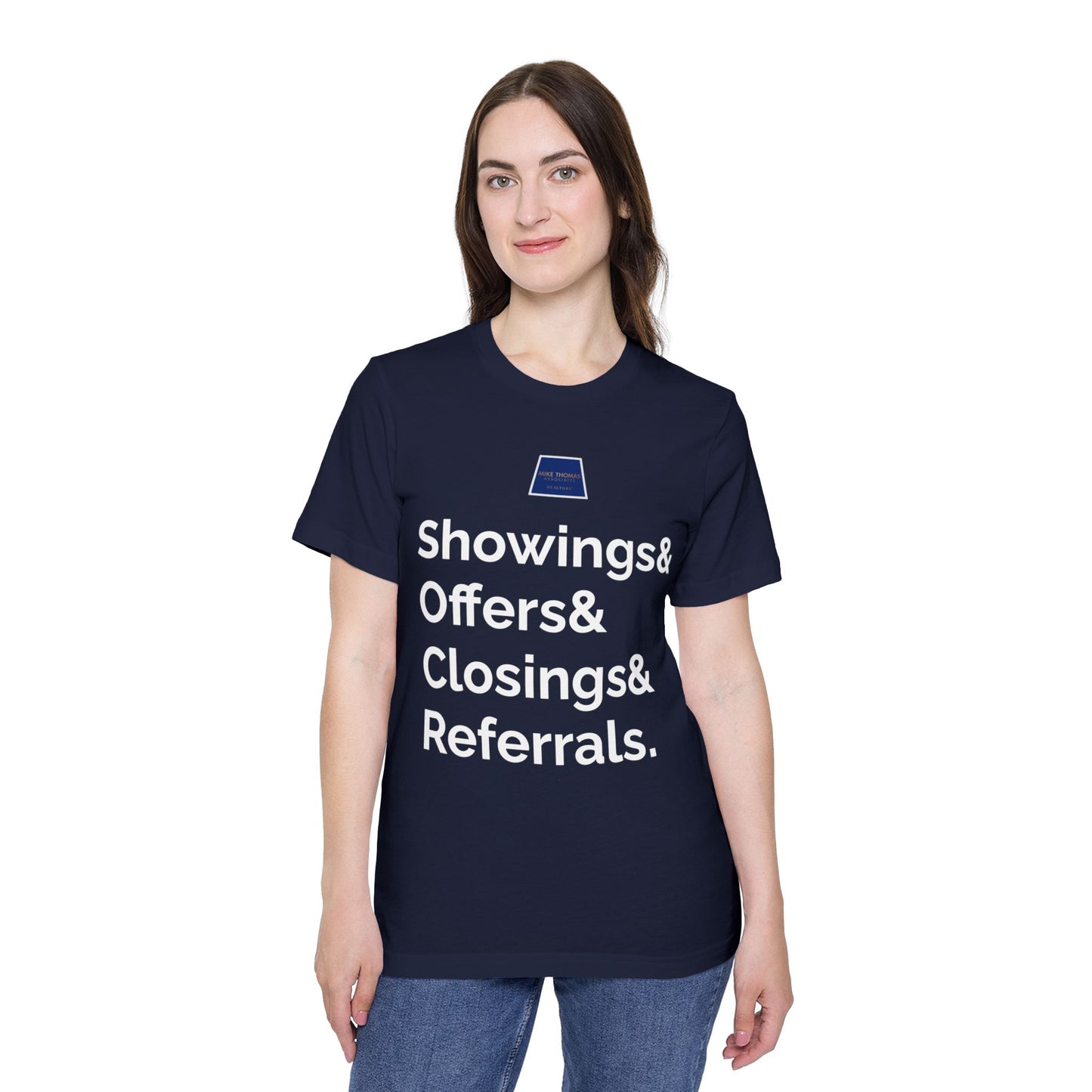 Real Estate Professional T-Shirt - USA-Made Unisex Jersey Tee with Slogan