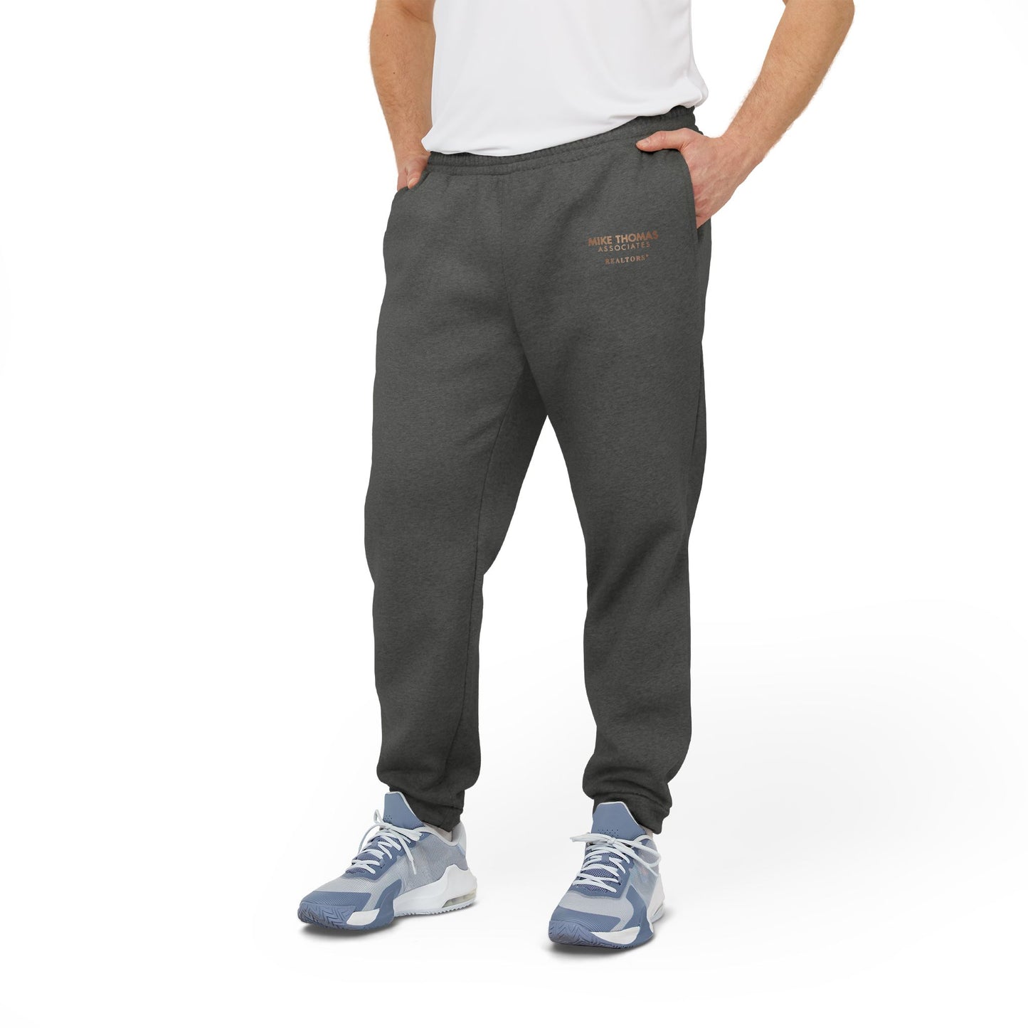 Adidas Unisex Fleece Joggers - Comfortable Athletic Wear for Relaxed Days - Alternate Logo