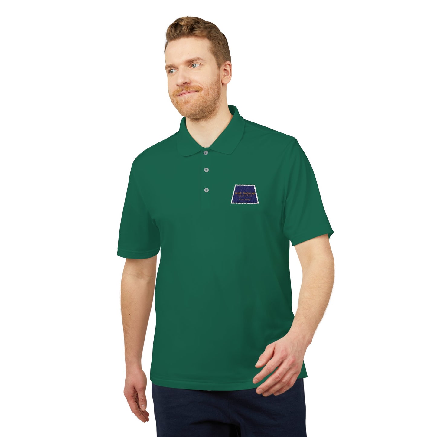 adidas Unisex Polo Shirt - Performance Athletic Style - MTA Trapezoid