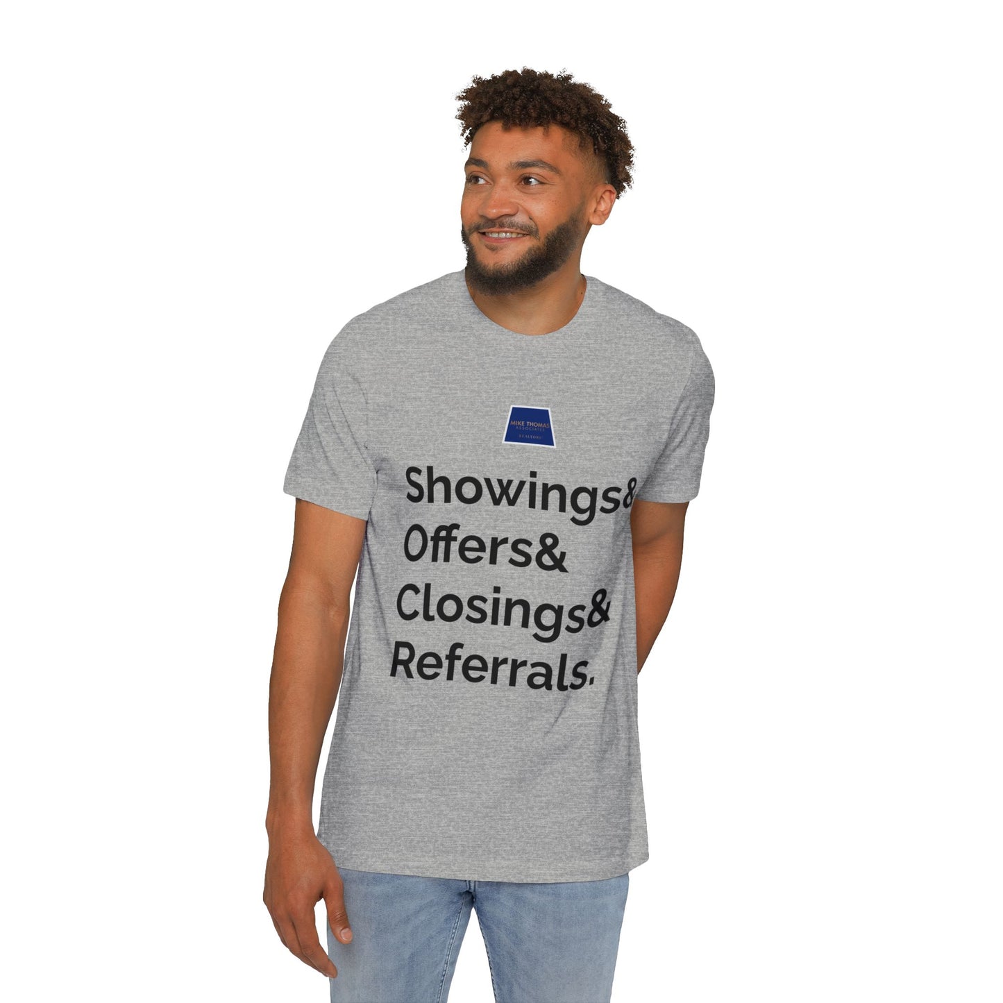 Real Estate Professional T-Shirt - USA-Made Unisex Jersey Tee with Slogan