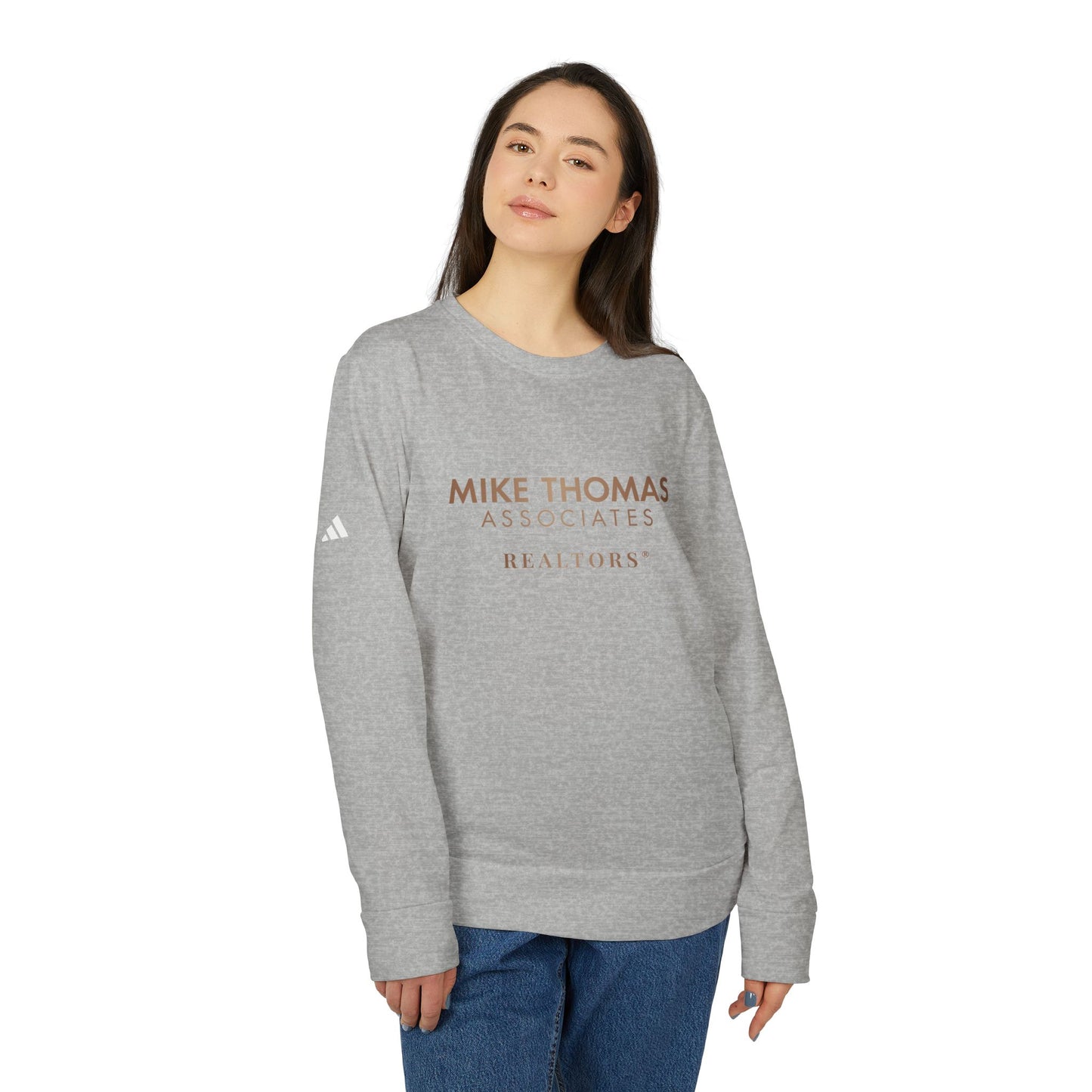 Custom Adidas Unisex Fleece Crewneck Sweatshirt - Realtor Edition