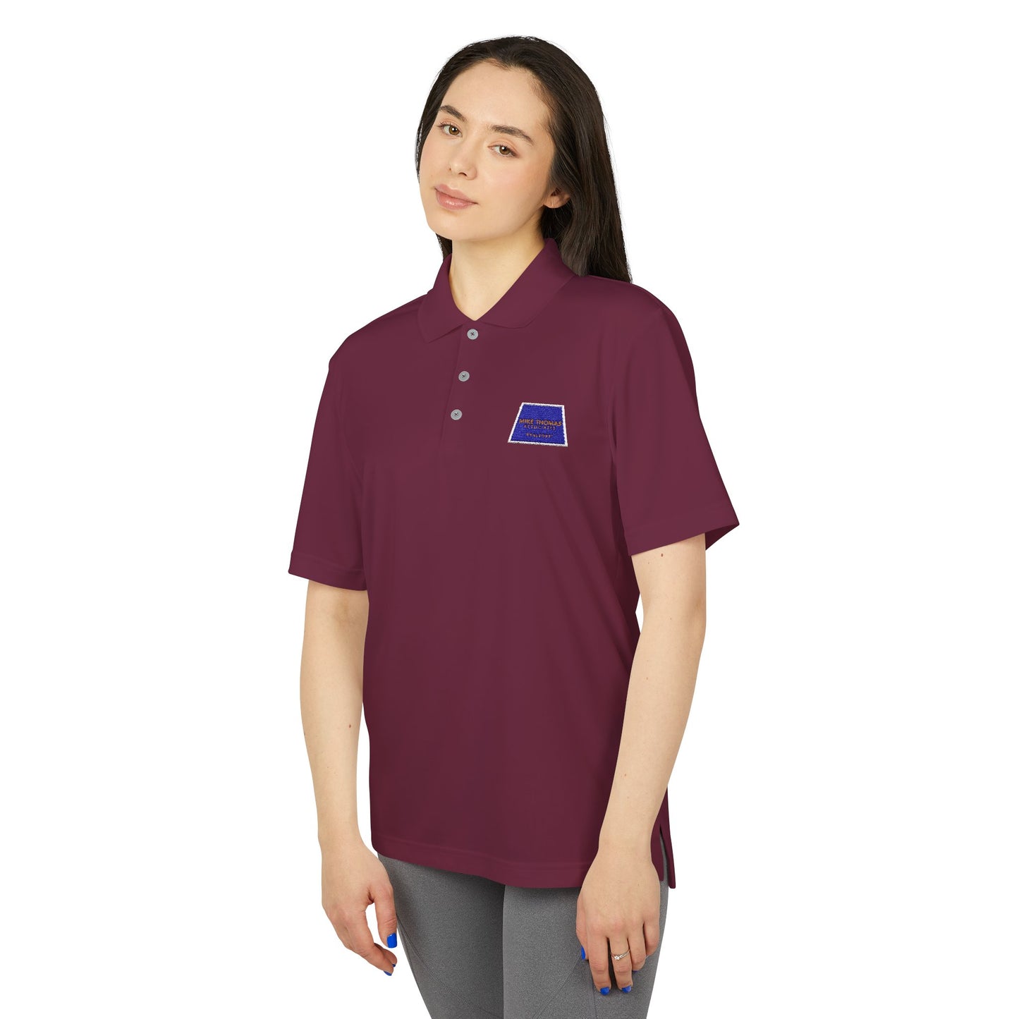 adidas Unisex Polo Shirt - Performance Athletic Style - MTA Trapezoid