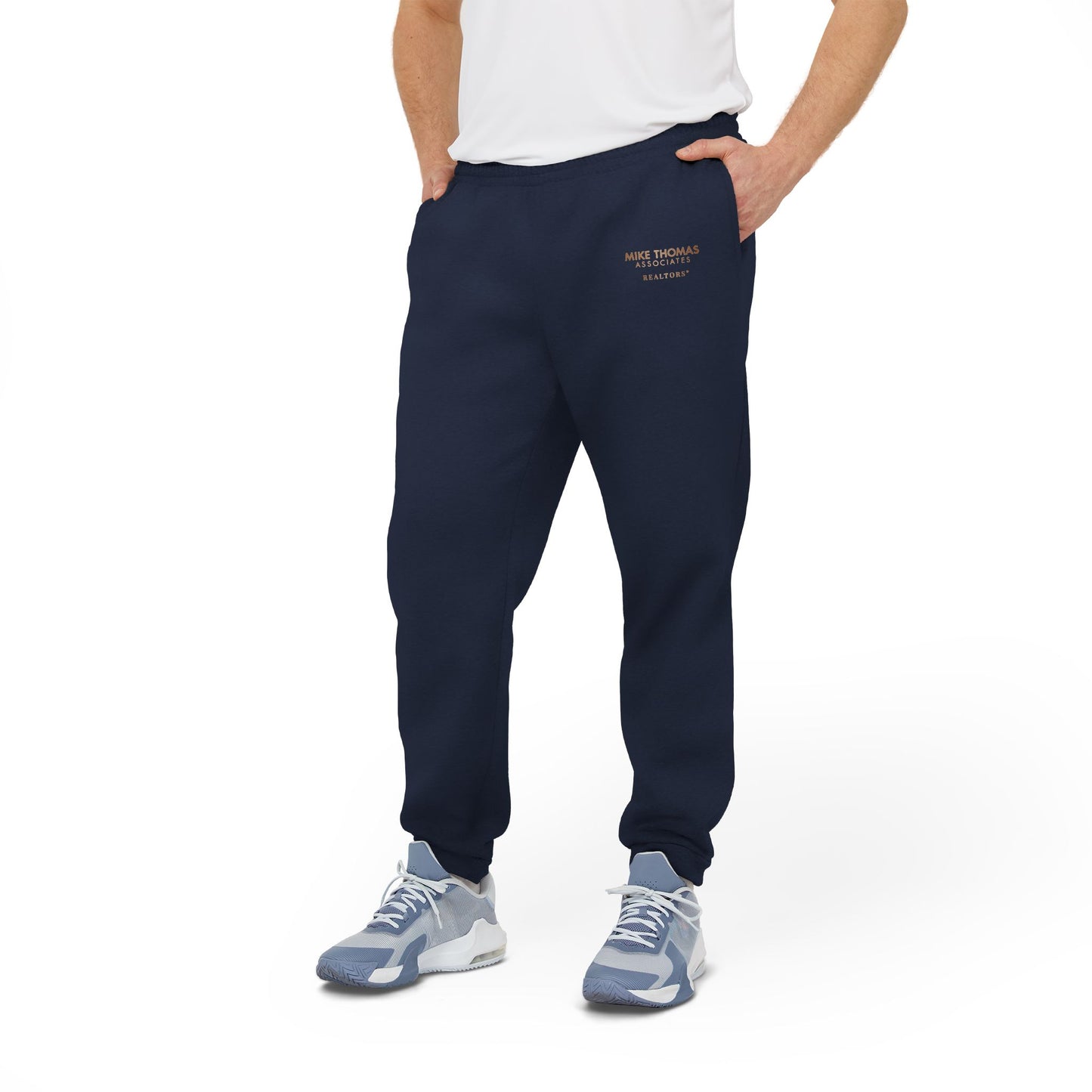Adidas Unisex Fleece Joggers - Comfortable Athletic Wear for Relaxed Days - Alternate Logo