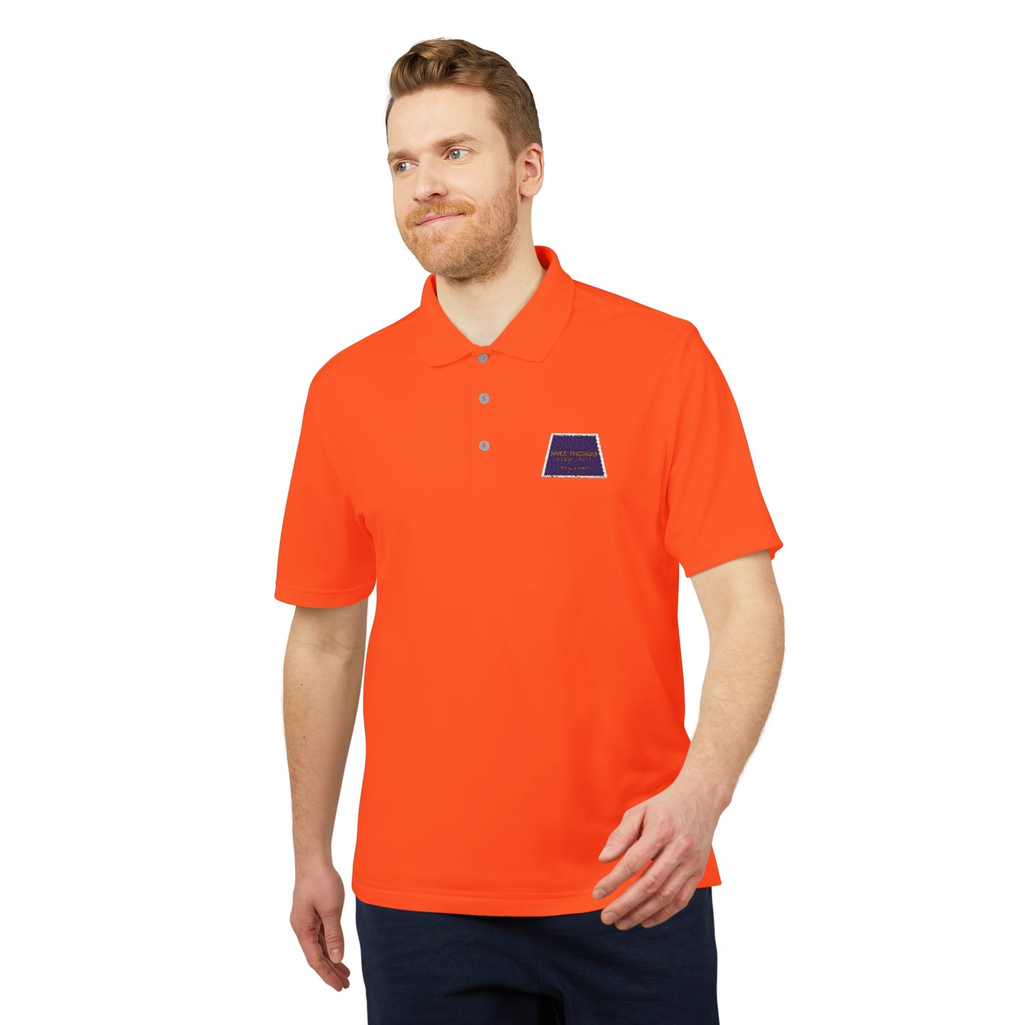 adidas Unisex Polo Shirt - Performance Athletic Style - MTA Trapezoid