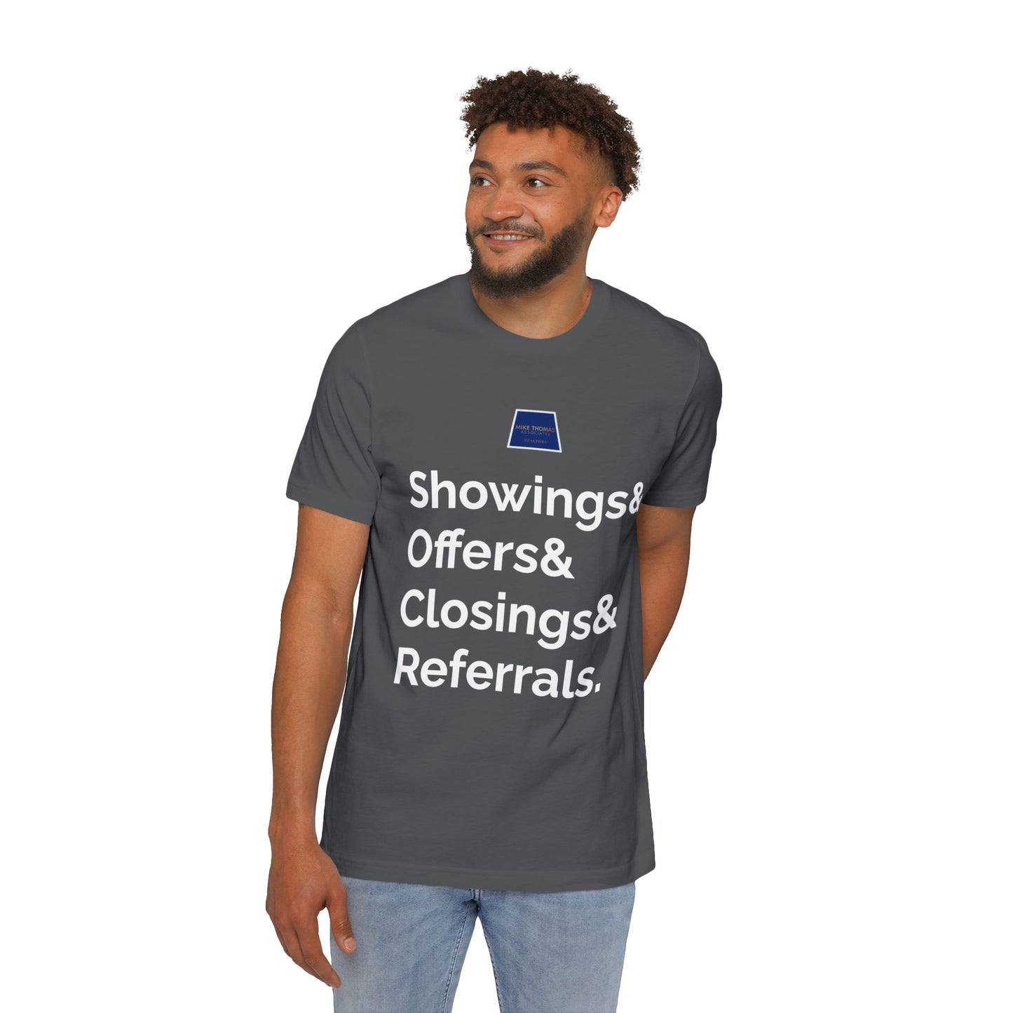 Real Estate Professional T-Shirt - USA-Made Unisex Jersey Tee with Slogan
