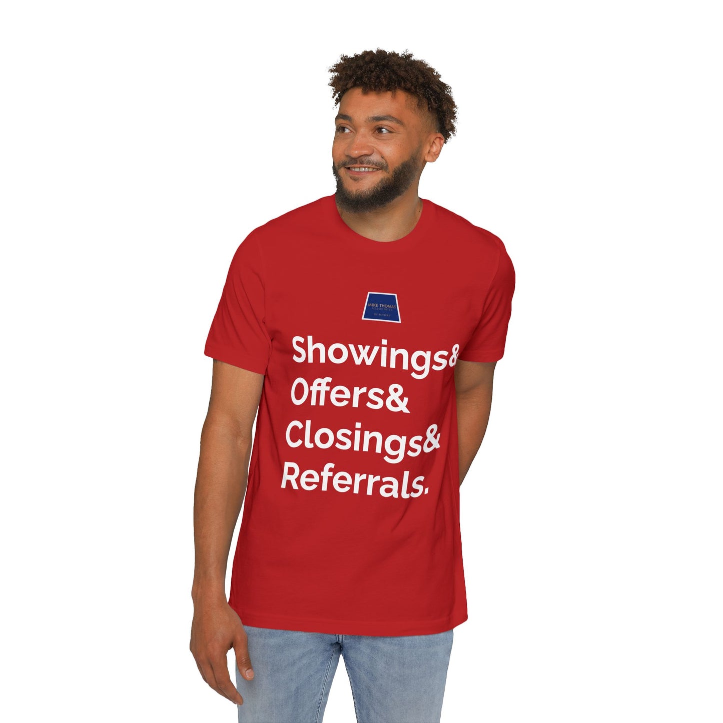 Real Estate Professional T-Shirt - USA-Made Unisex Jersey Tee with Slogan