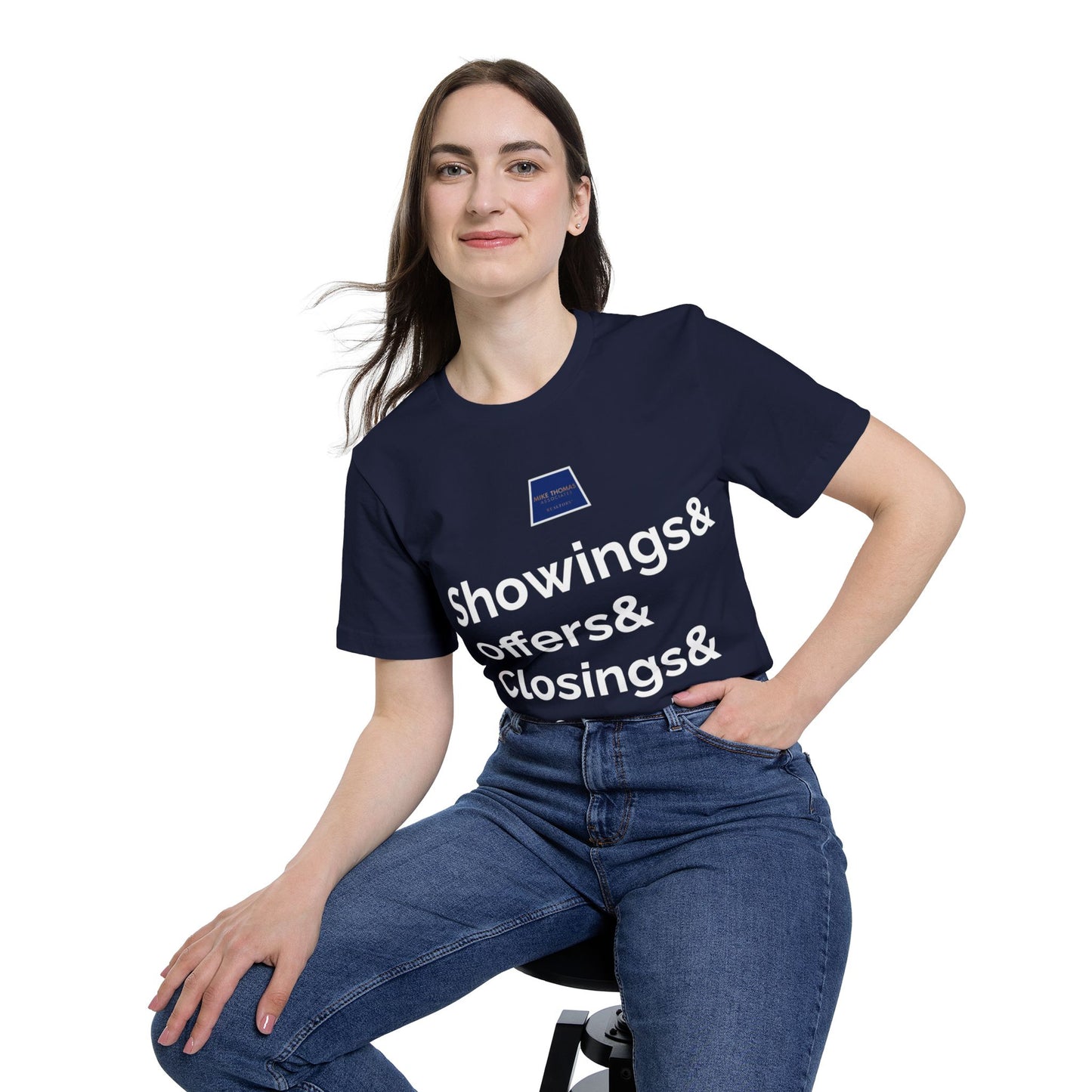 Real Estate Professional T-Shirt - USA-Made Unisex Jersey Tee with Slogan