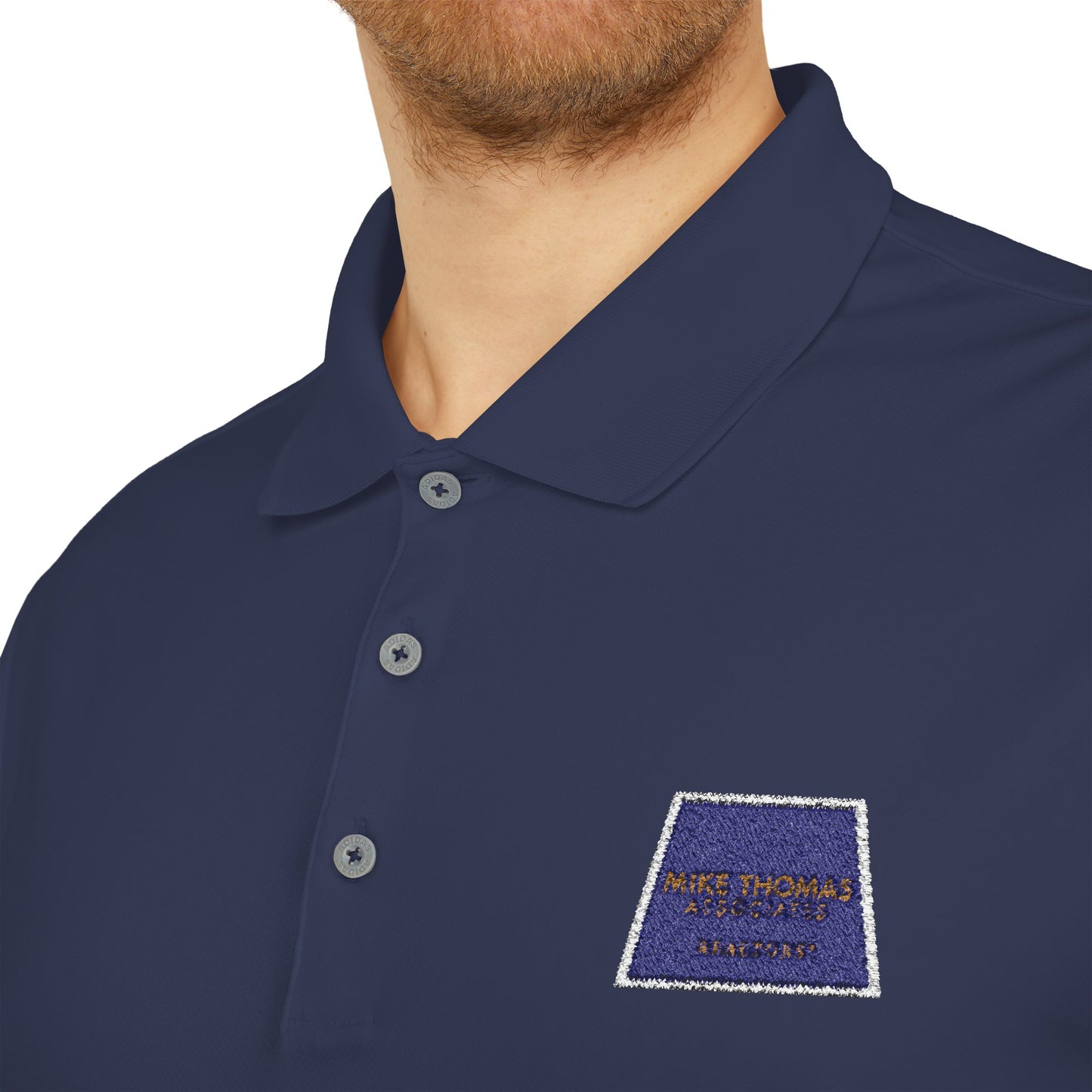 adidas Unisex Polo Shirt - Performance Athletic Style - MTA Trapezoid