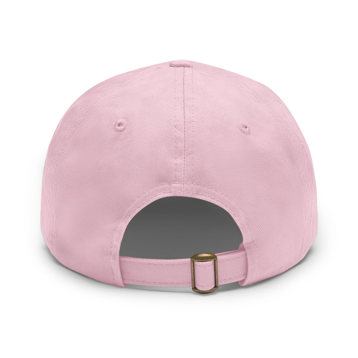 Classic Dad Hat with Leather Patch - Personalized Realtor Cap