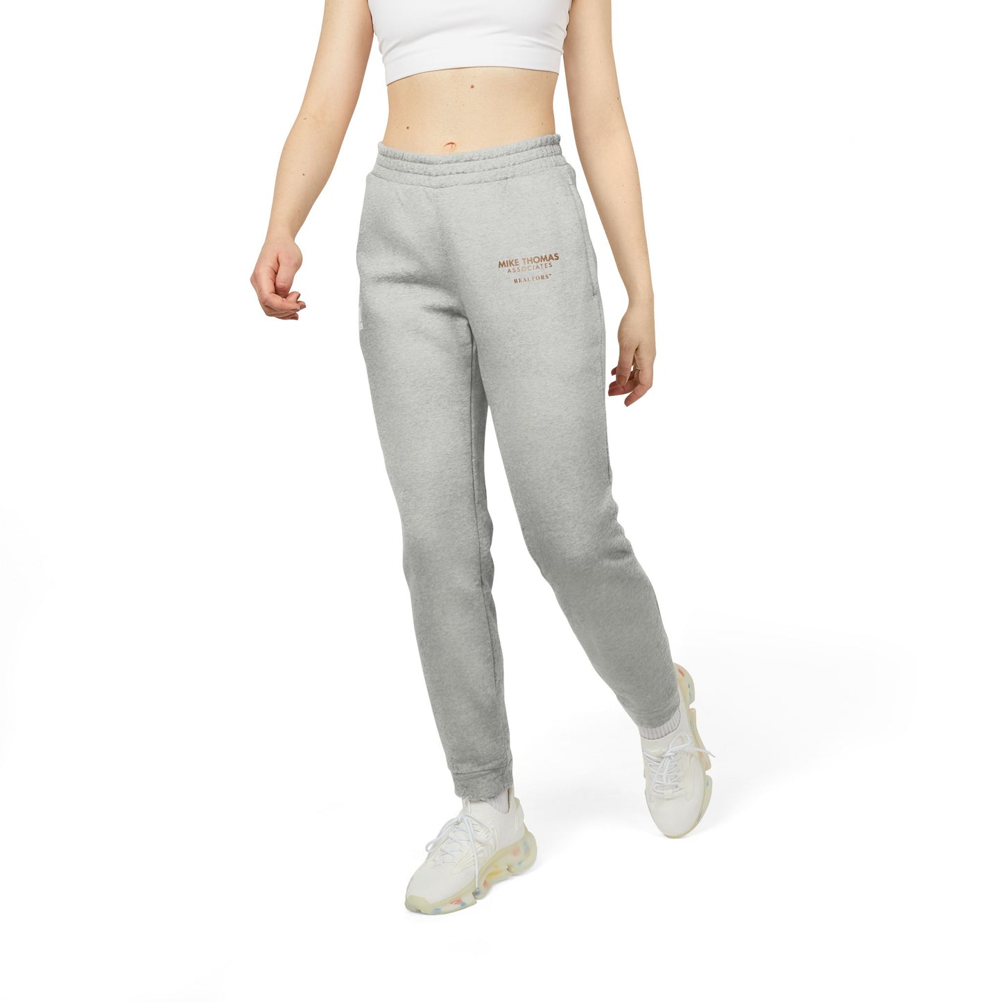 Adidas Unisex Fleece Joggers - Comfortable Athletic Wear for Relaxed Days - Alternate Logo