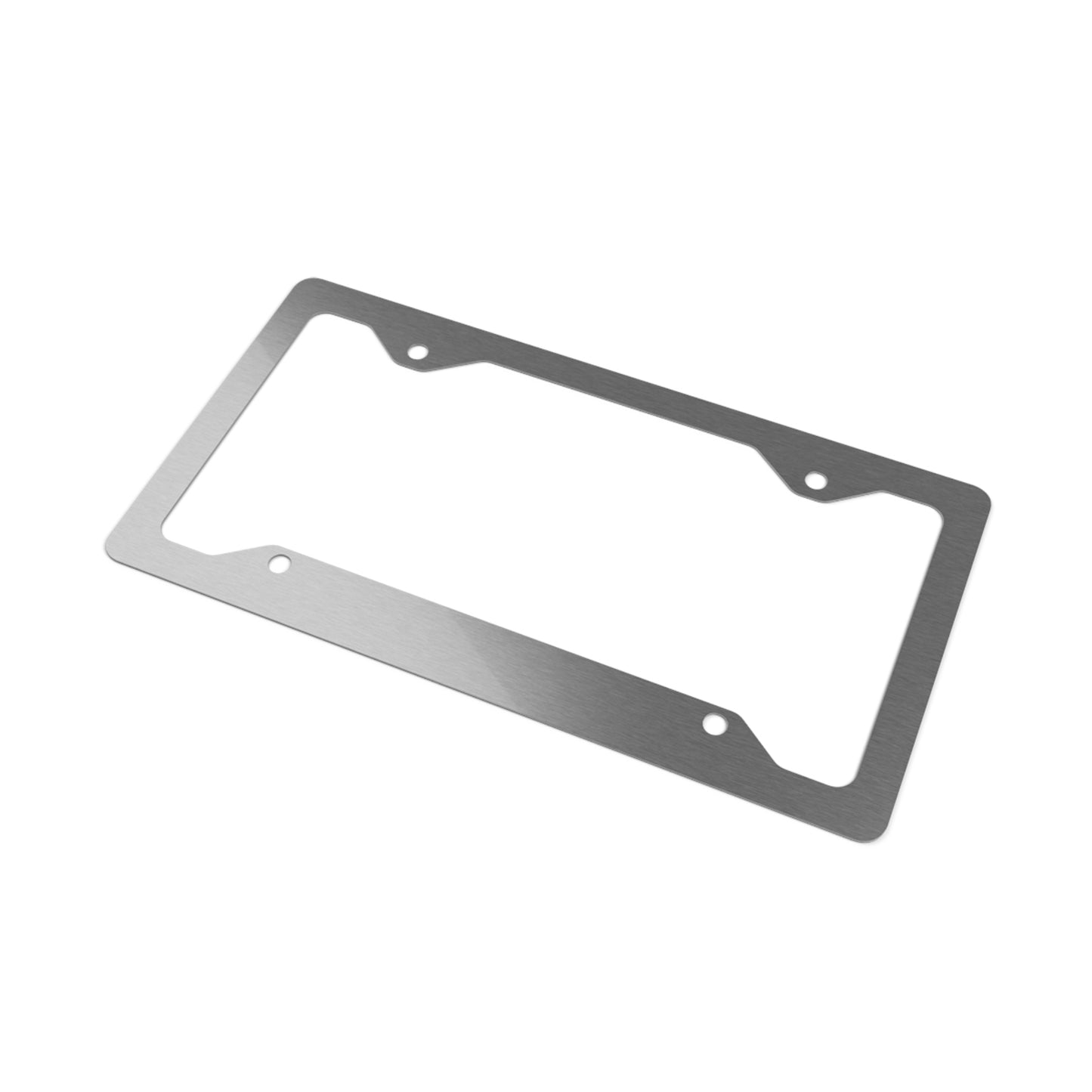 Sleek Metal License Plate Frame - Durable & Stylish Car Accessory