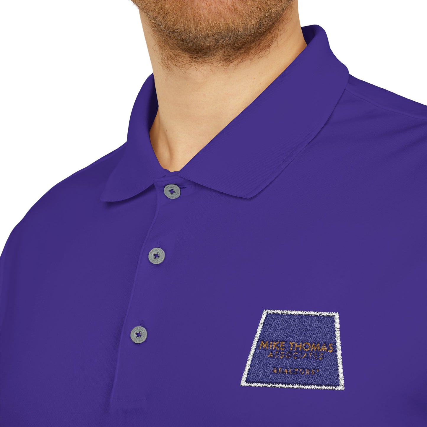 adidas Unisex Polo Shirt - Performance Athletic Style - MTA Trapezoid