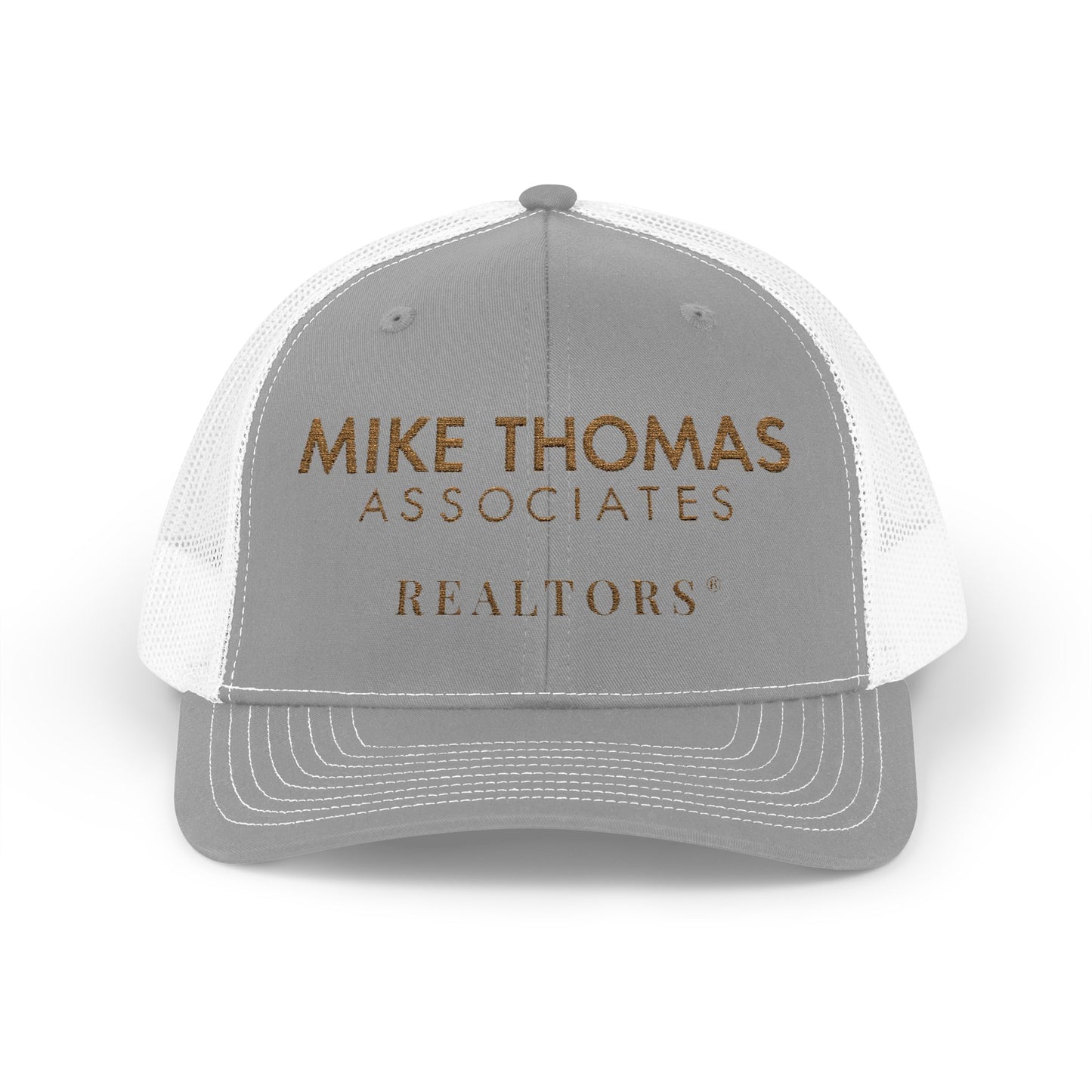 Embroidered Snapback Trucker Cap for MTA Realtors