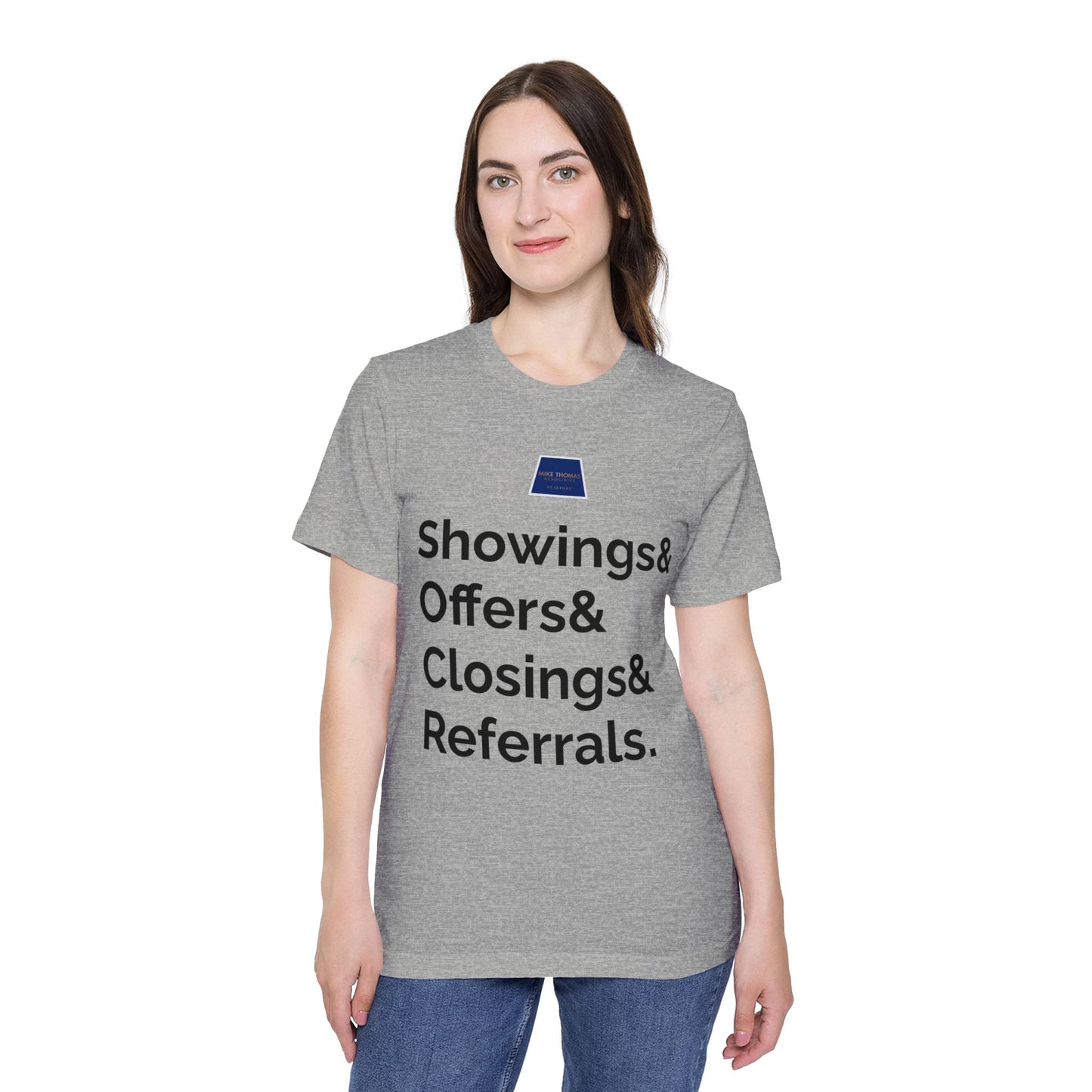 Real Estate Professional T-Shirt - USA-Made Unisex Jersey Tee with Slogan