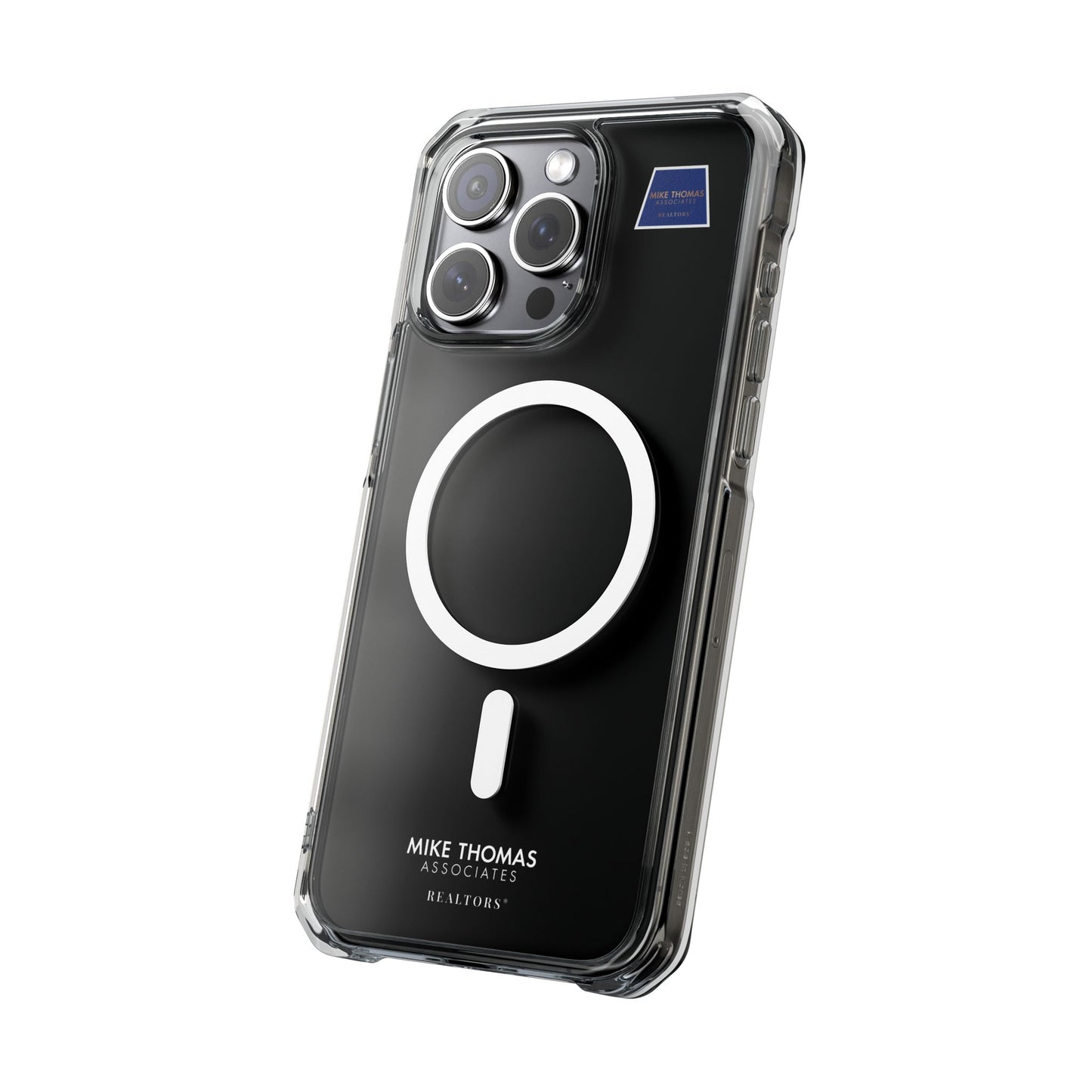 Magnetic Phone Case with Professional Branding - Clear Impact Design