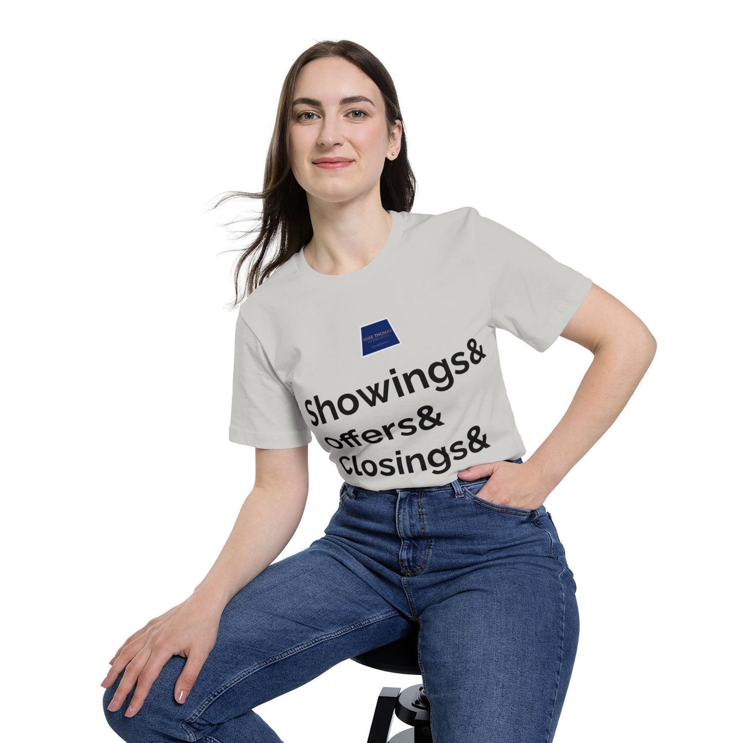 Real Estate Professional T-Shirt - USA-Made Unisex Jersey Tee with Slogan