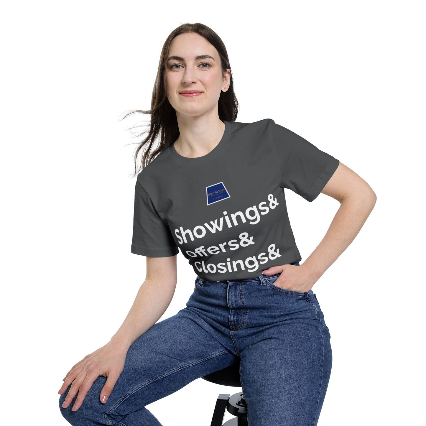 Real Estate Professional T-Shirt - USA-Made Unisex Jersey Tee with Slogan