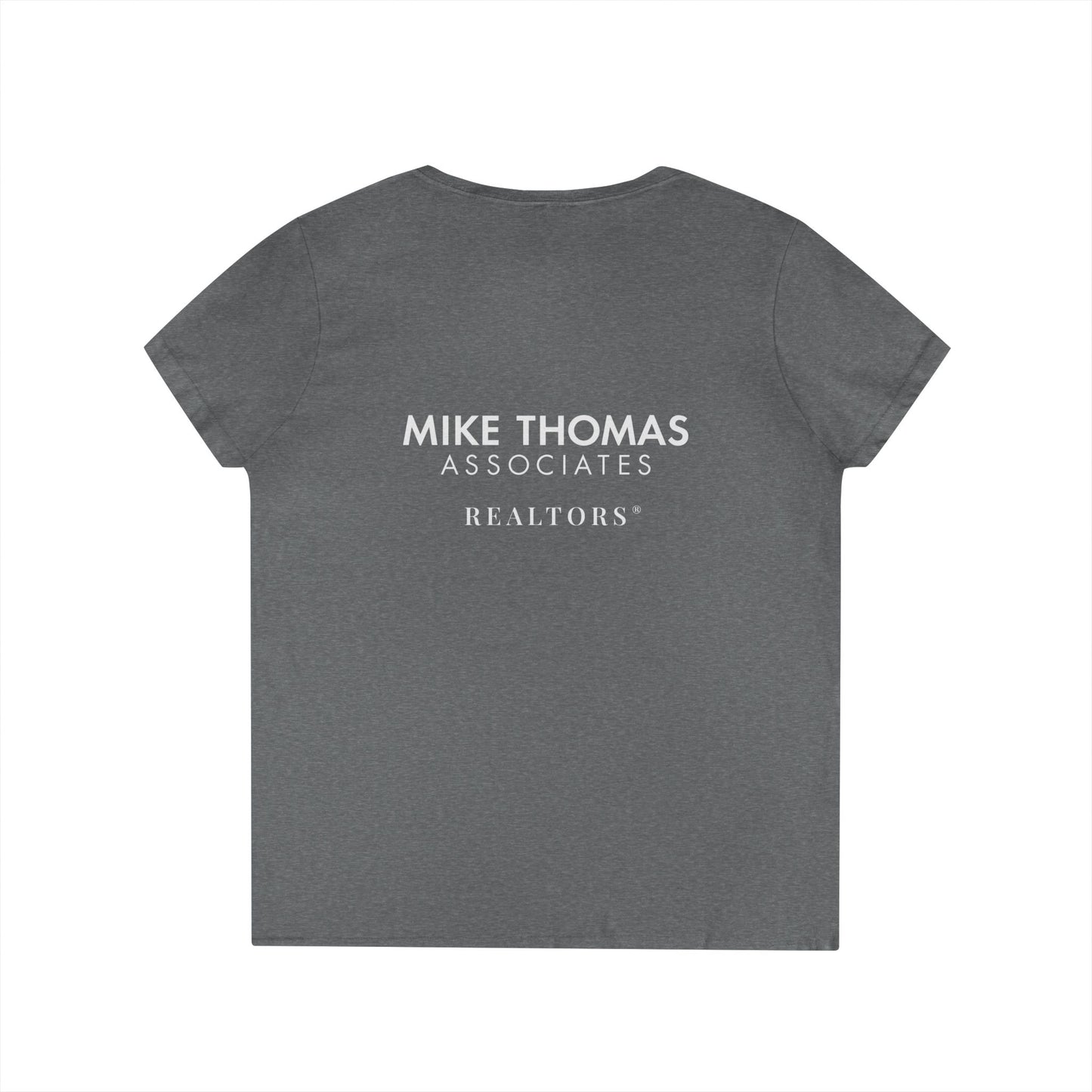Real Estate Matchmaker V-Neck T-Shirt for Realtors