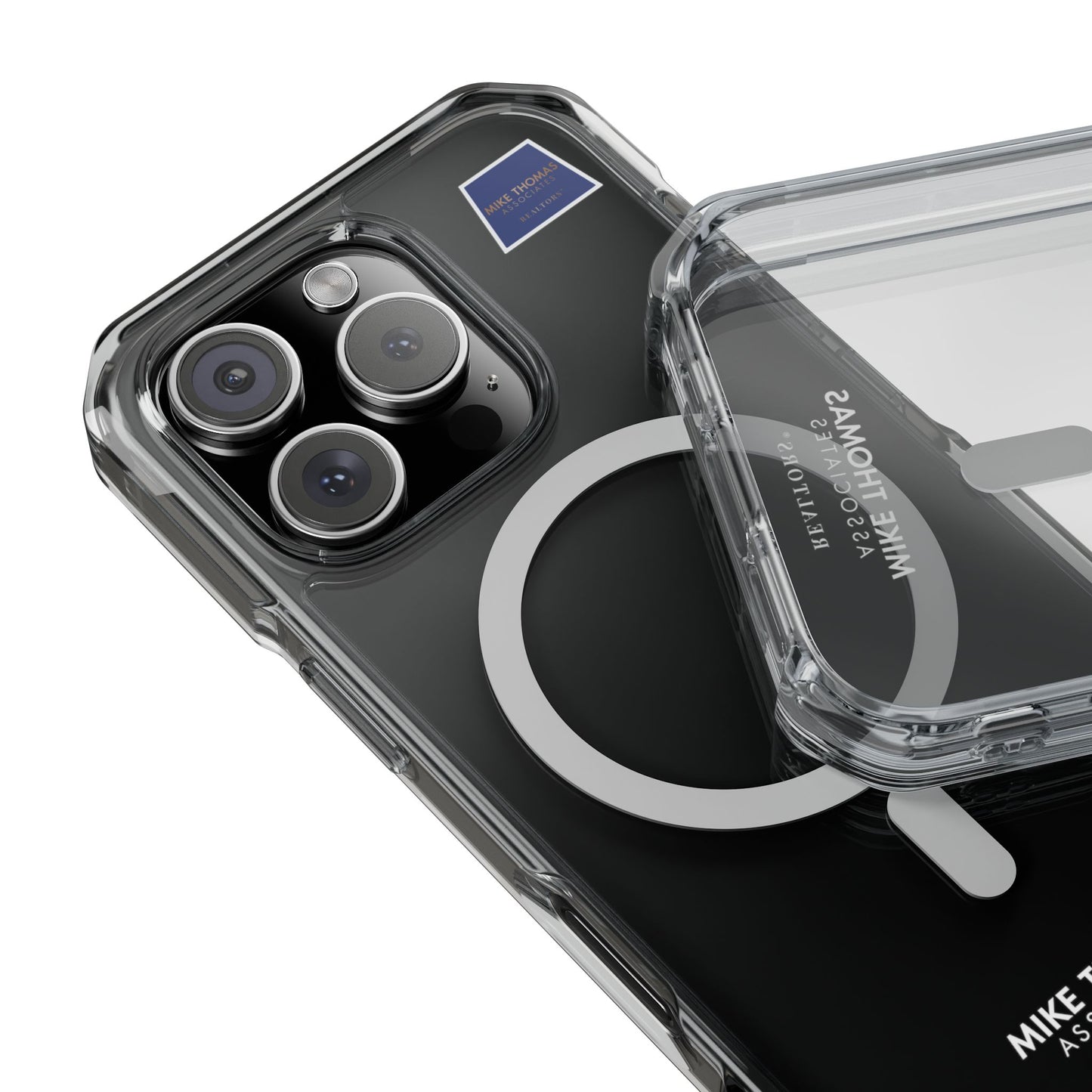 Magnetic Phone Case with Professional Branding - Clear Impact Design