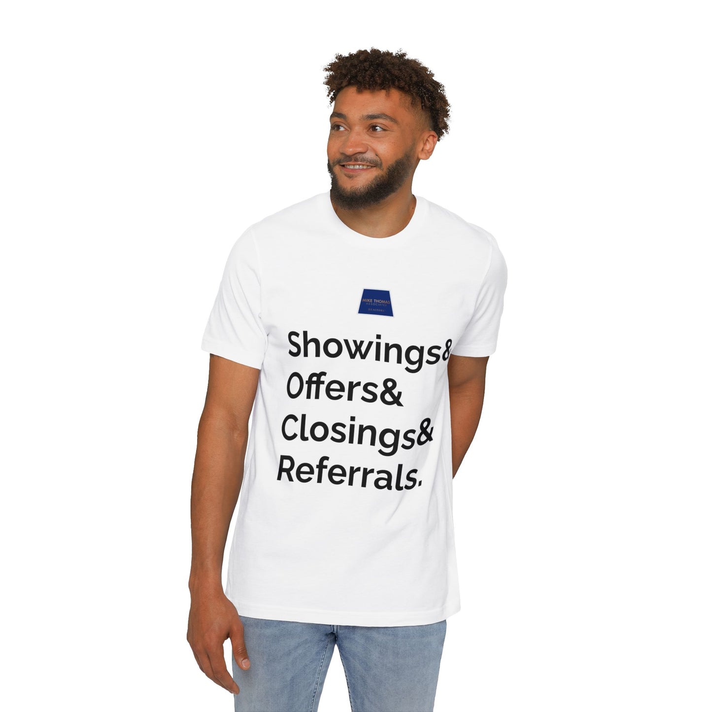 Real Estate Professional T-Shirt - USA-Made Unisex Jersey Tee with Slogan