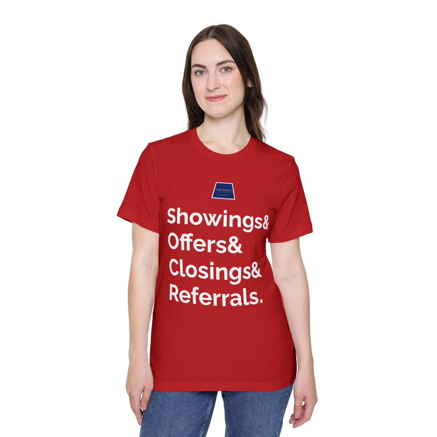 Real Estate Professional T-Shirt - USA-Made Unisex Jersey Tee with Slogan