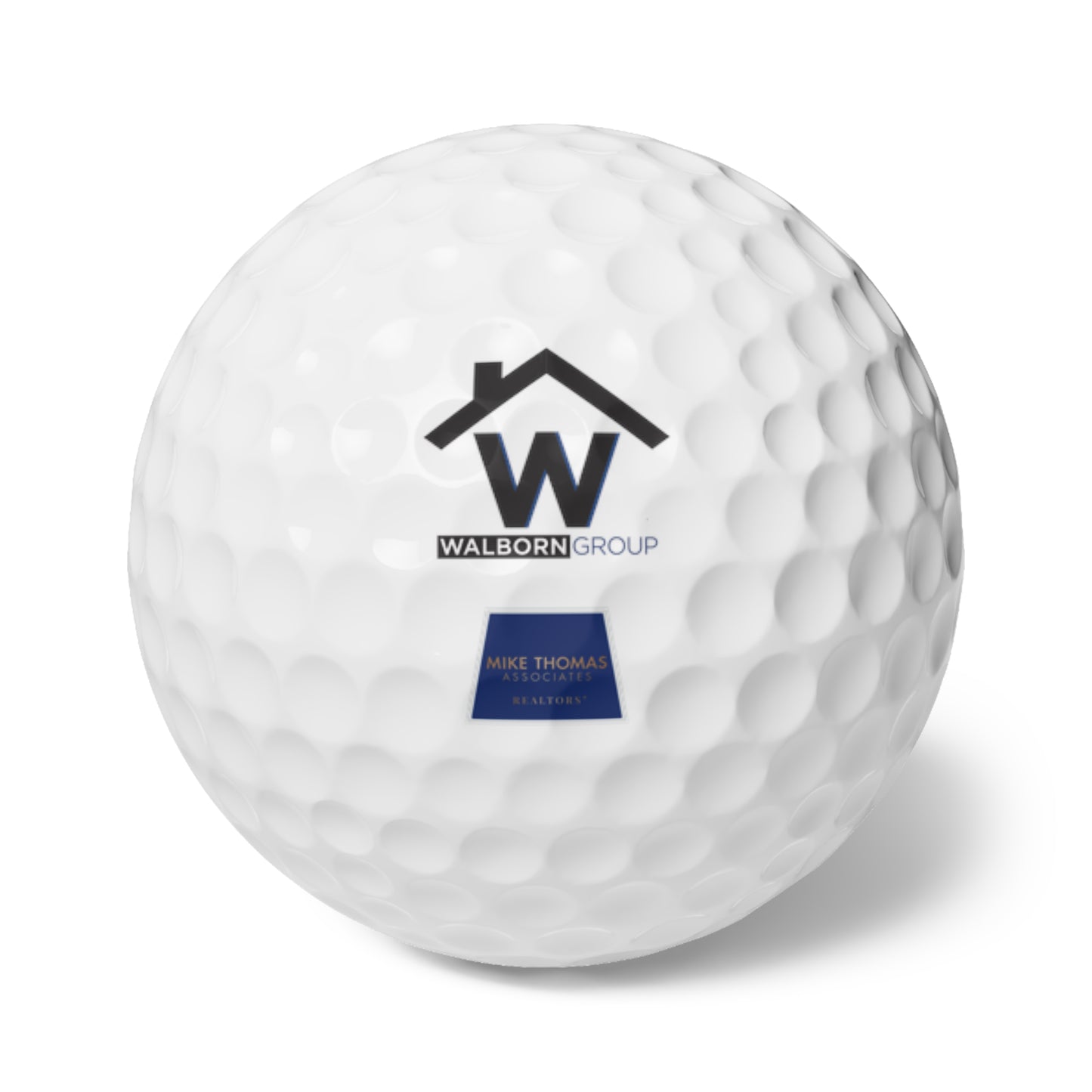Personalized Golf Balls - 6 Pack with Walborn Group & MTA Trapezoid Logo | Perfect Gift for Golf Enthusiasts