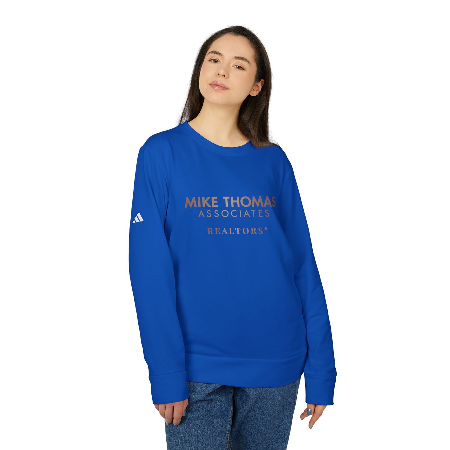 Custom Adidas Unisex Fleece Crewneck Sweatshirt - Realtor Edition