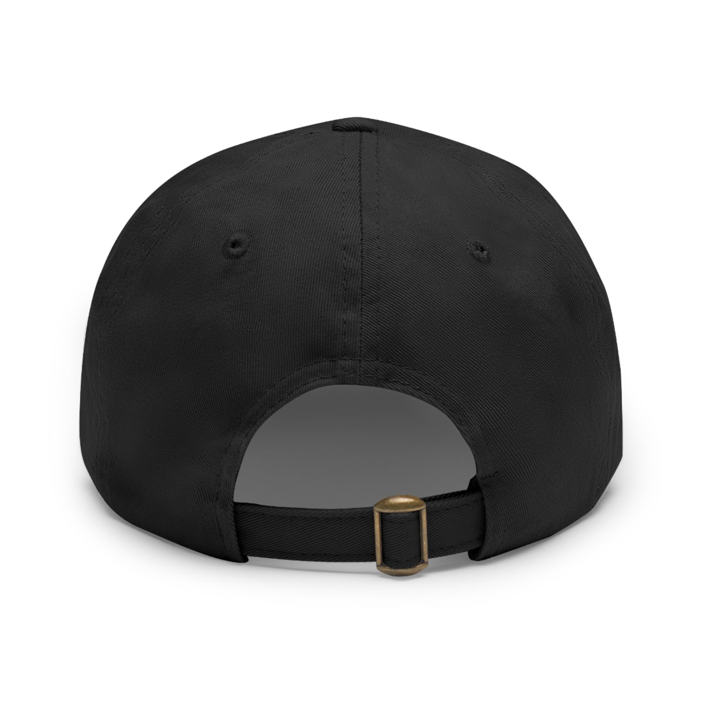 Classic Dad Hat with Leather Patch - Personalized Realtor Cap