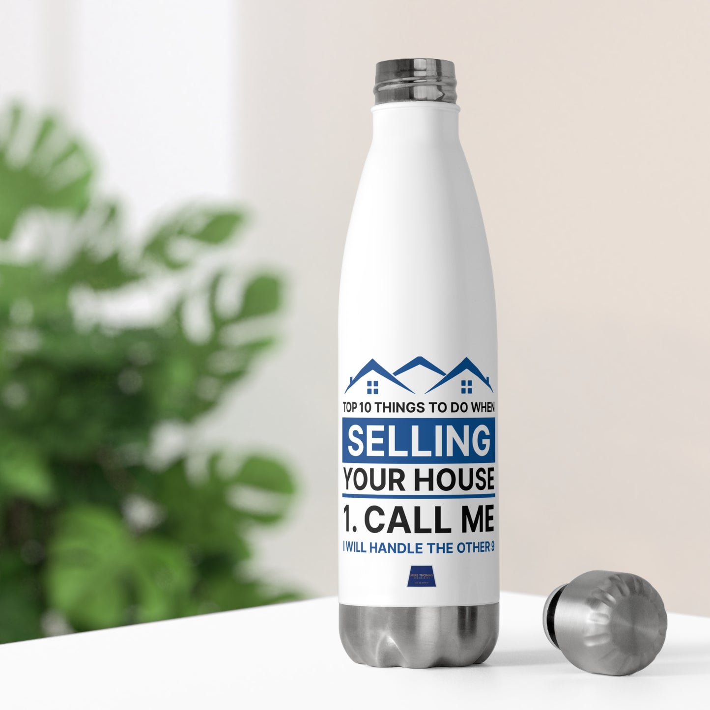 Real Estate Insulated Water Bottle | Selling Your House | 20oz