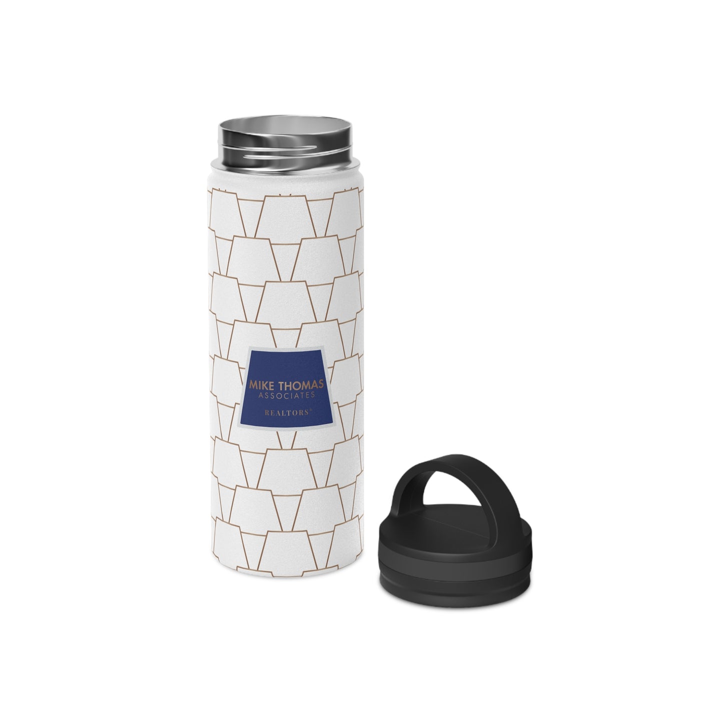 Stylish Stainless Steel Water Bottle with Handle – Perfect for On-the-Go Hydration