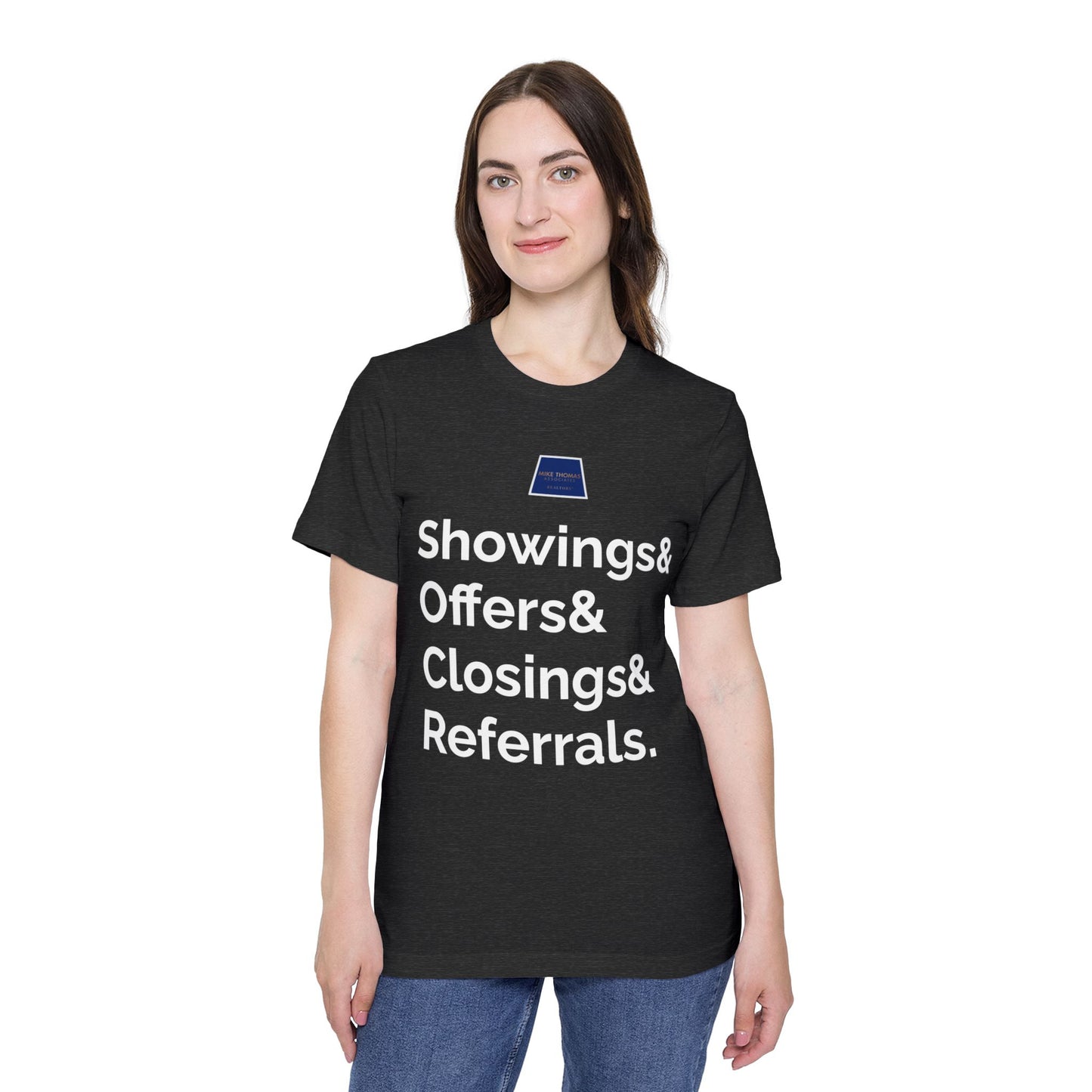 Real Estate Professional T-Shirt - USA-Made Unisex Jersey Tee with Slogan