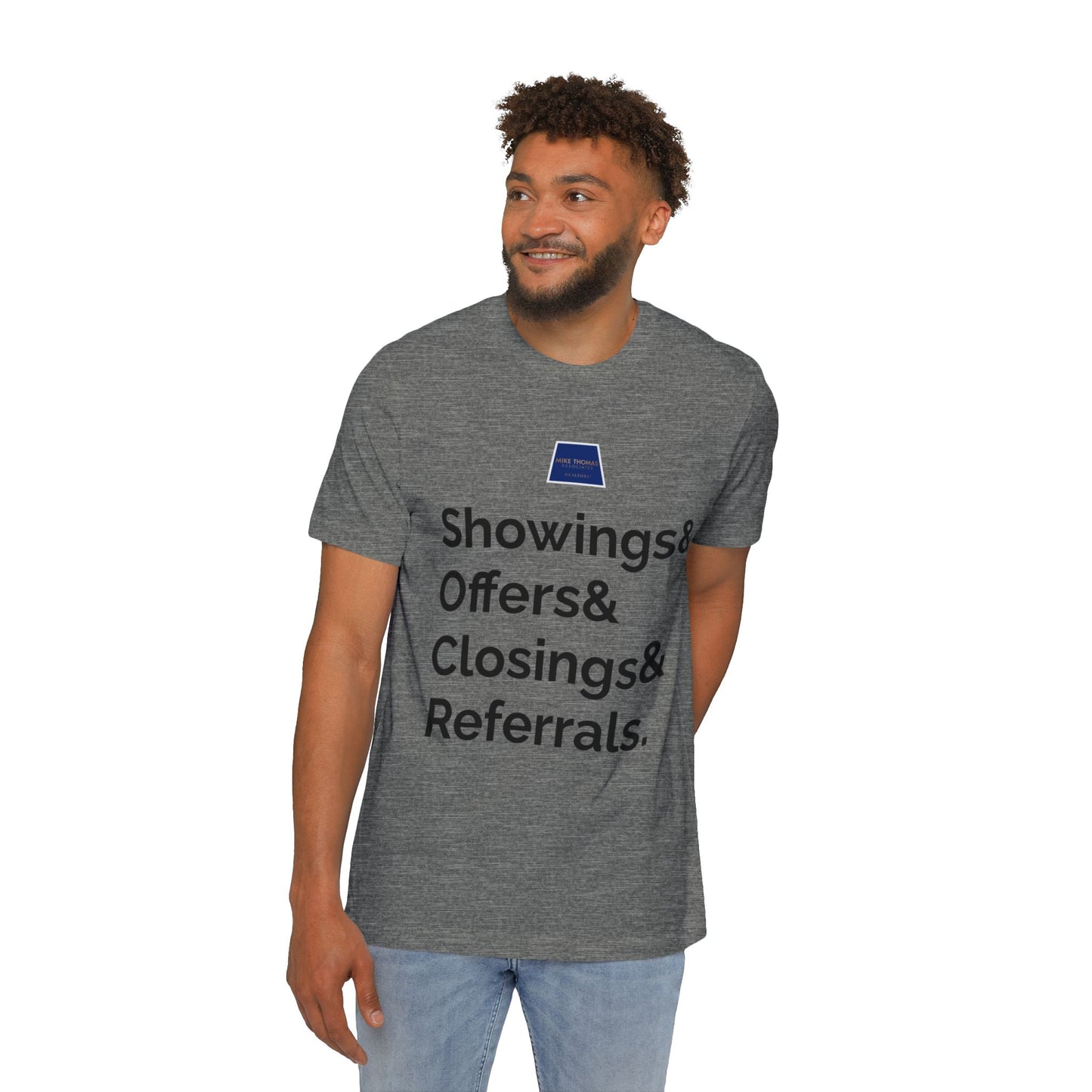 Real Estate Professional T-Shirt - USA-Made Unisex Jersey Tee with Slogan