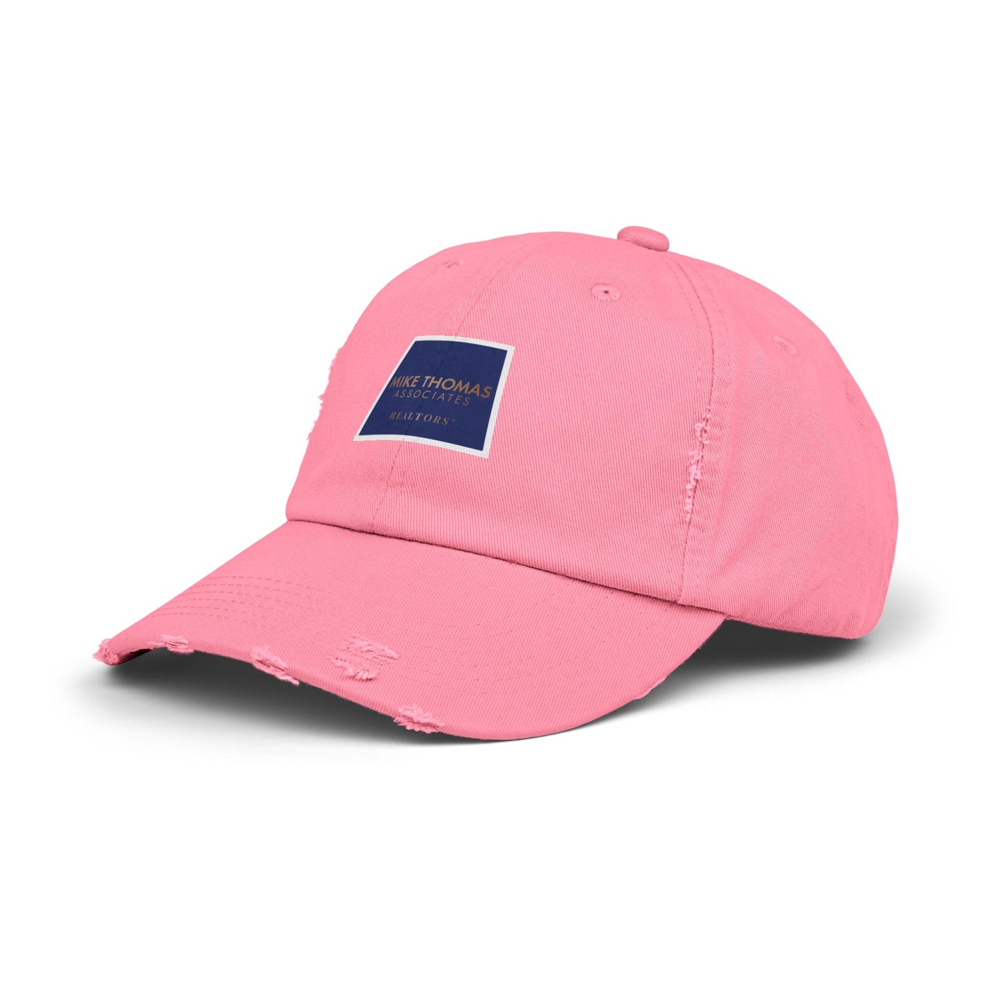 Unisex Distressed Cap with Realtor Logo - Casual Everyday Accessory