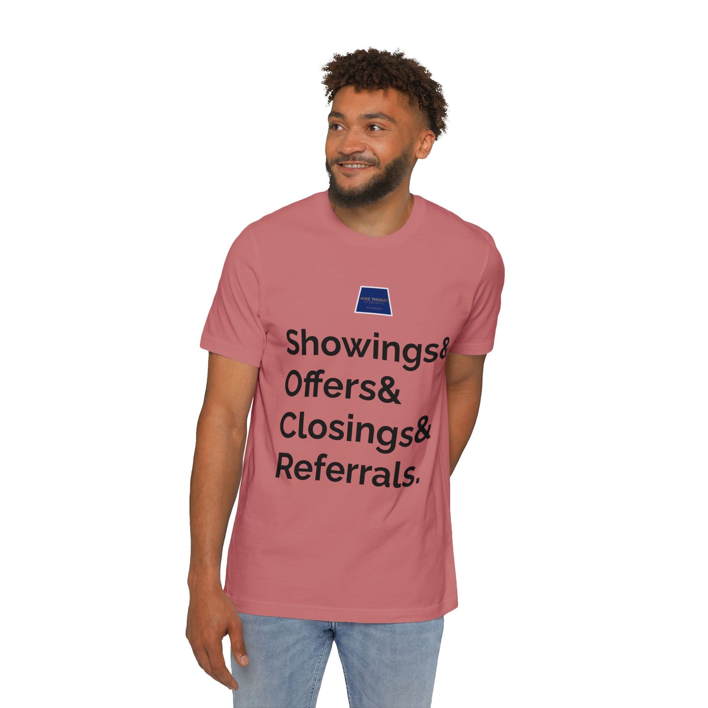 Real Estate Professional T-Shirt - USA-Made Unisex Jersey Tee with Slogan