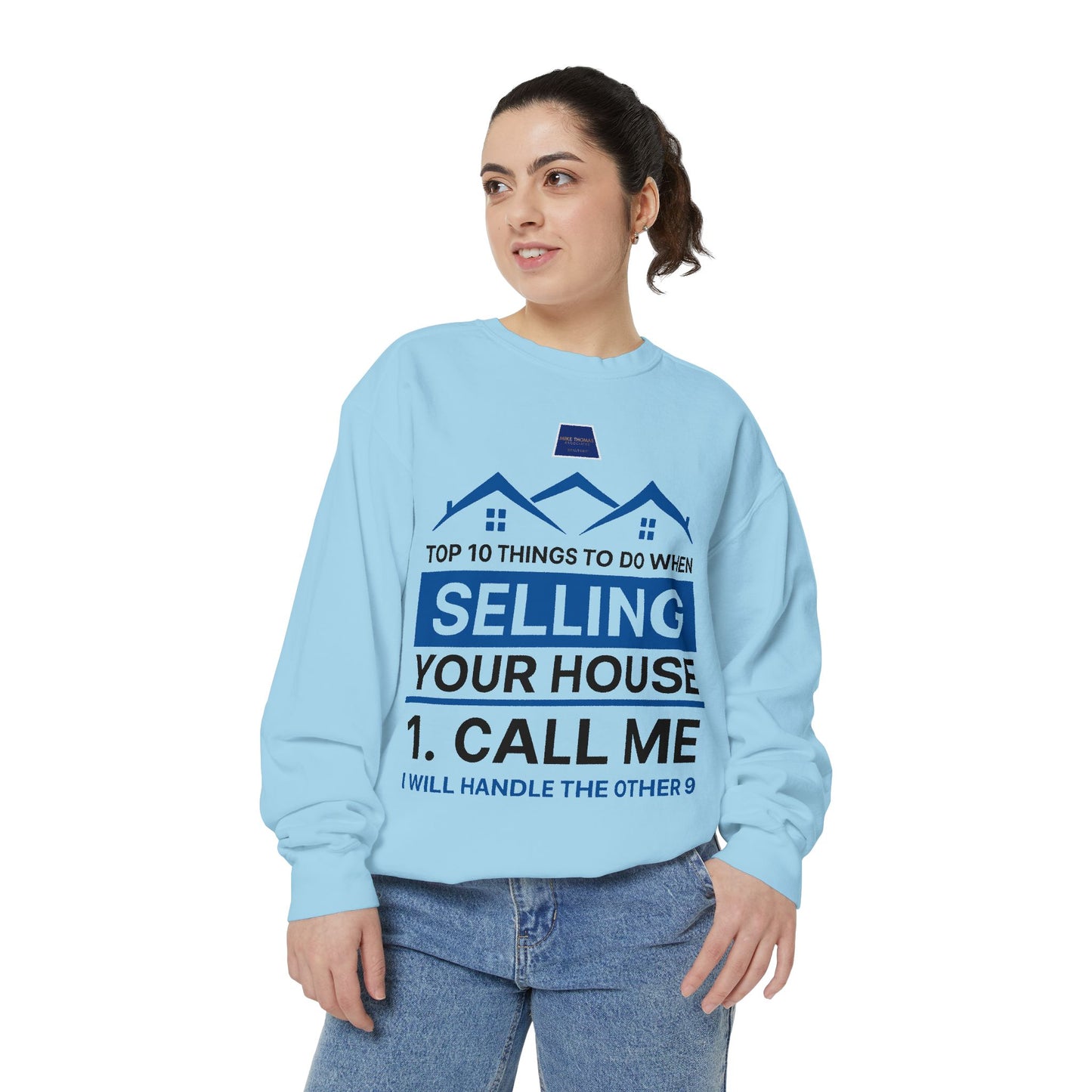 Real Estate Agent Sweatshirt - Top Tips for Selling Your House