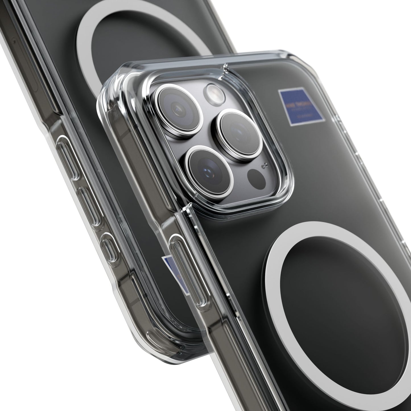 Magnetic Phone Case with Professional Branding - Clear Impact Design