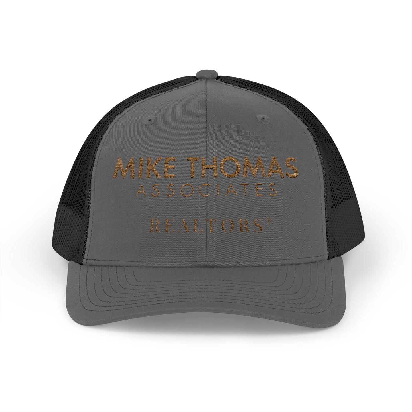 Embroidered Snapback Trucker Cap for MTA Realtors
