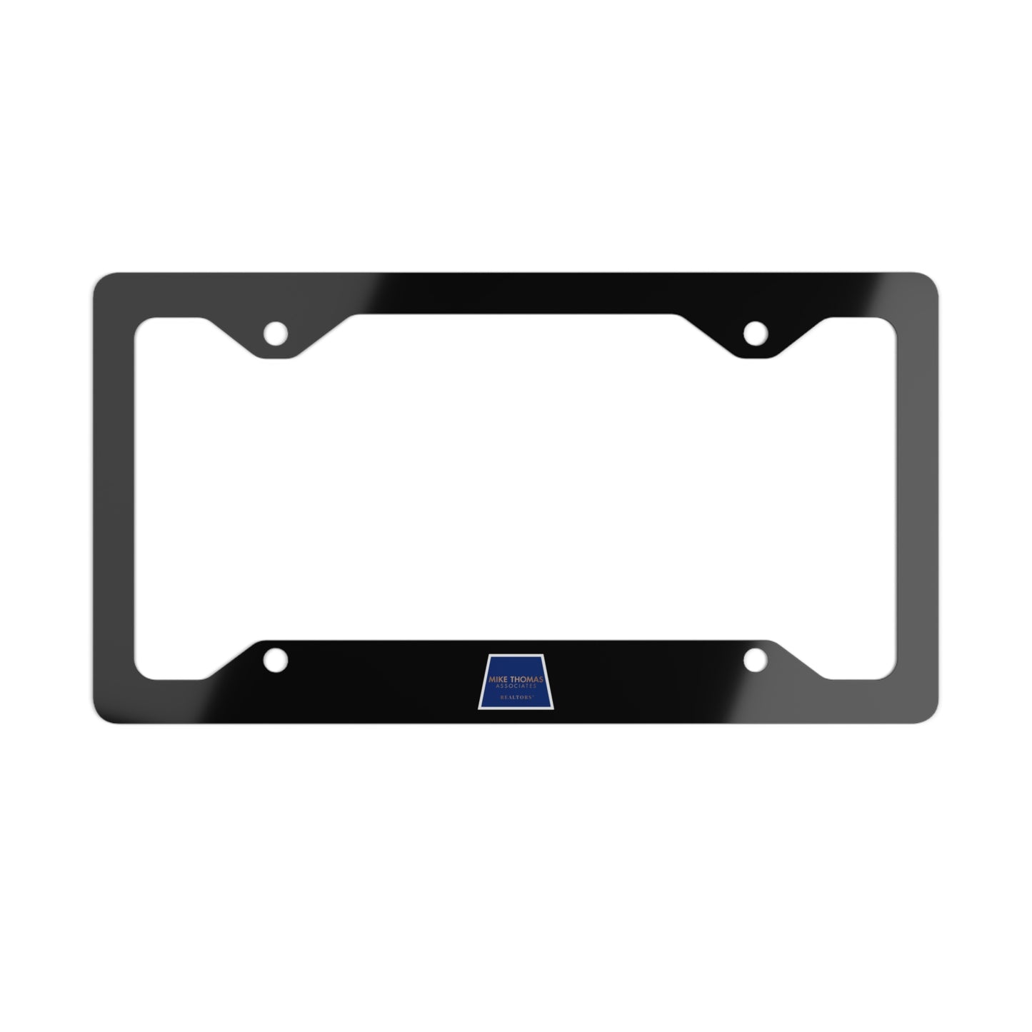 Sleek Metal License Plate Frame - Durable & Stylish Car Accessory
