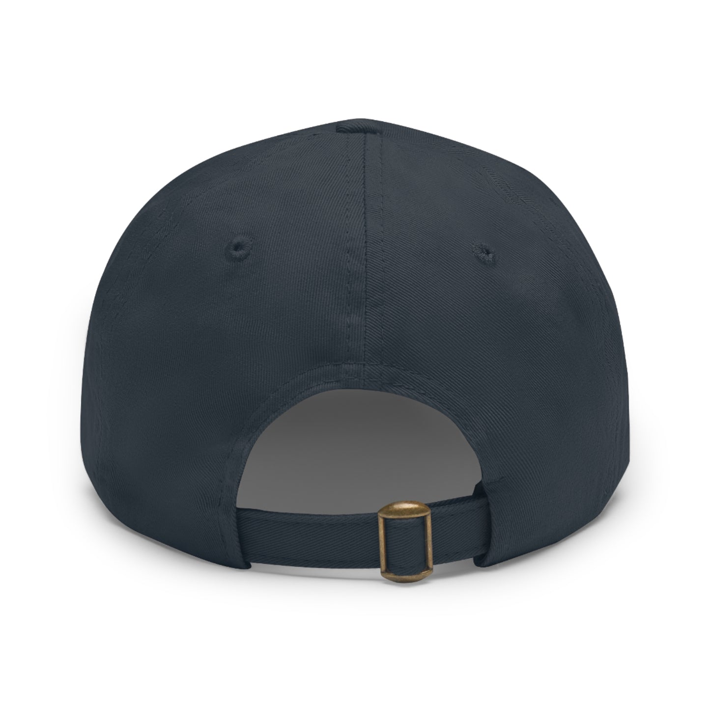 Classic Dad Hat with Leather Patch - Personalized Realtor Cap