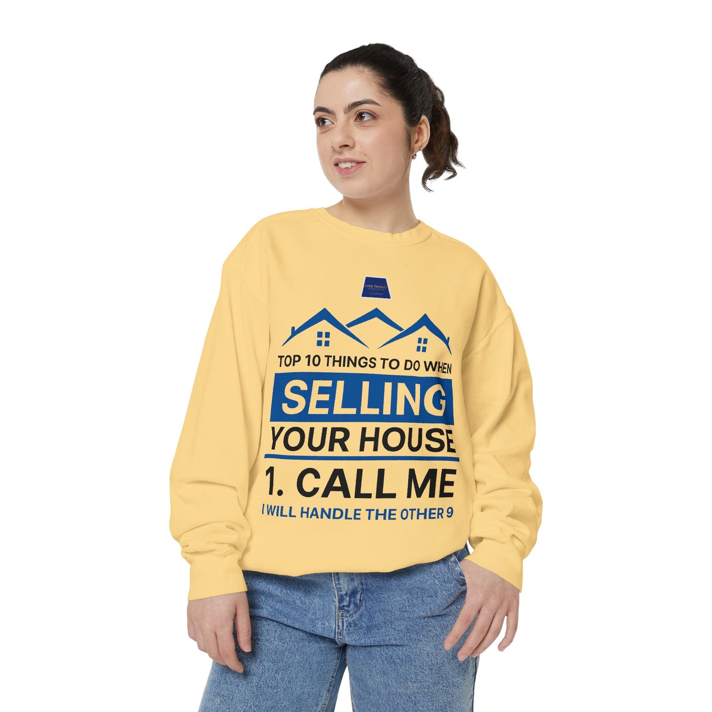 Real Estate Agent Sweatshirt - Top Tips for Selling Your House