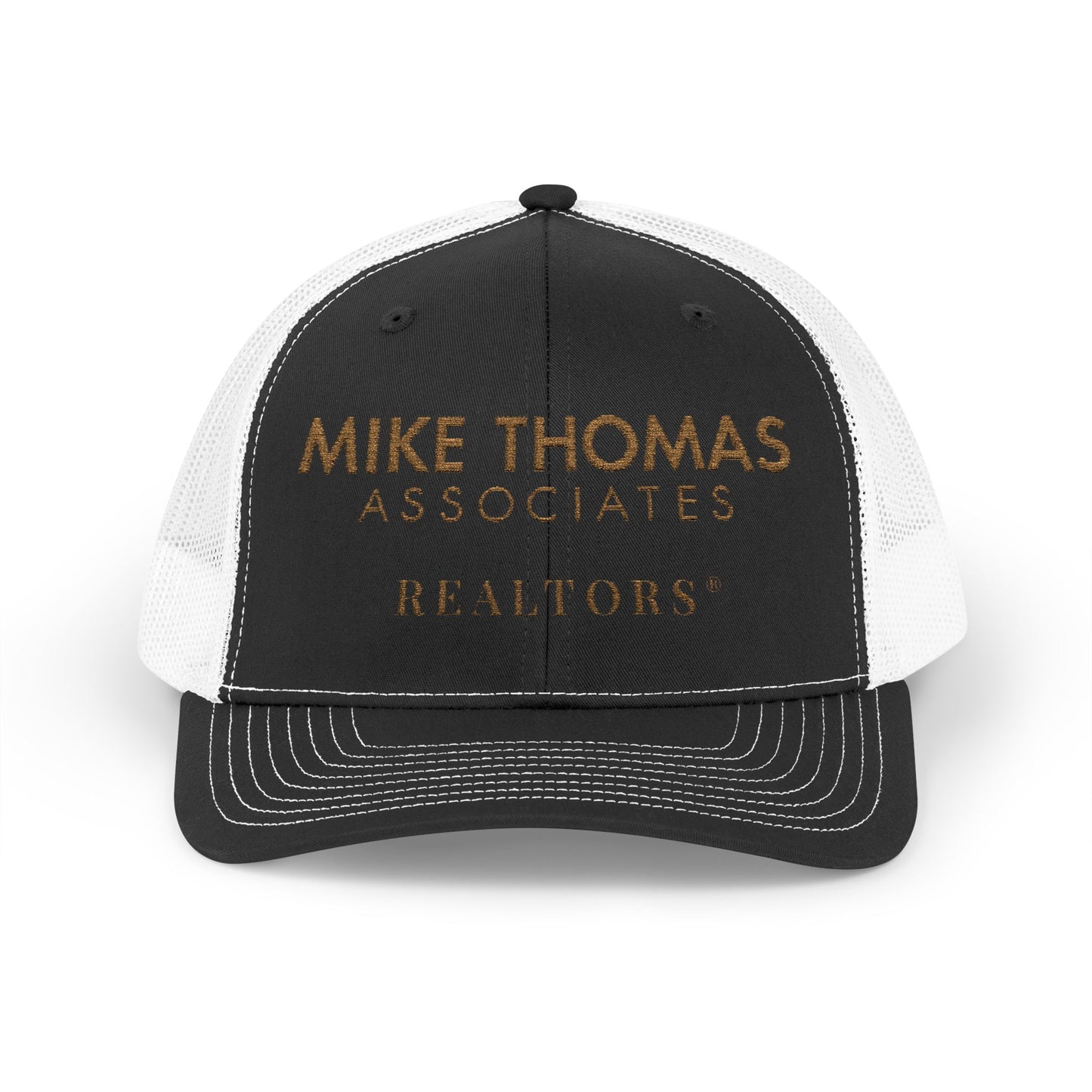 Embroidered Snapback Trucker Cap for MTA Realtors