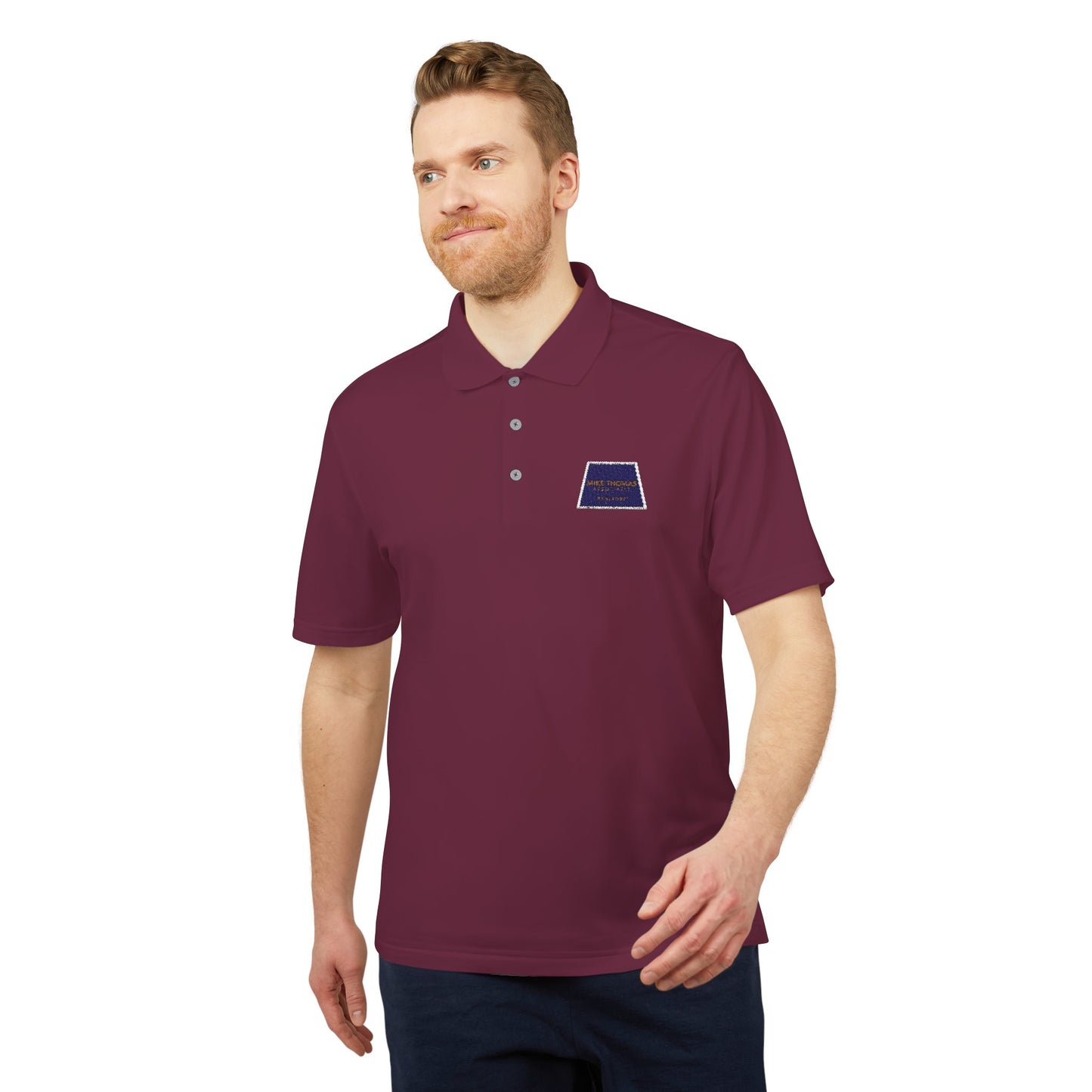adidas Unisex Polo Shirt - Performance Athletic Style - MTA Trapezoid