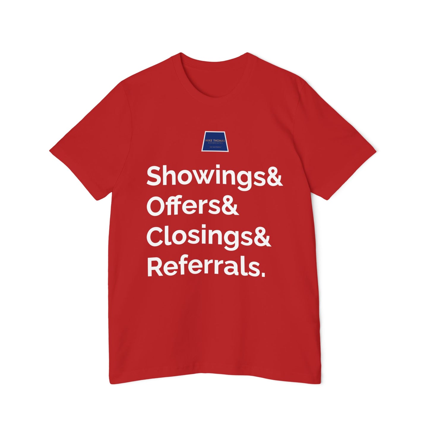 Real Estate Professional T-Shirt - USA-Made Unisex Jersey Tee with Slogan