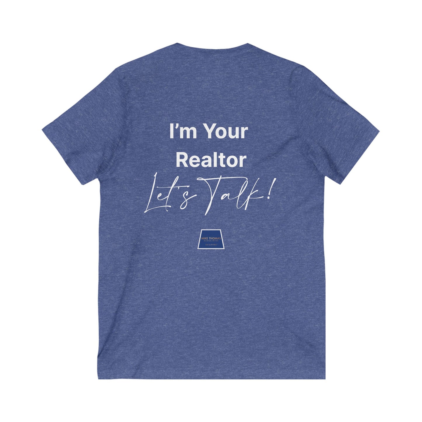 Unisex Jersey Short Sleeve V-Neck Realtor Tee