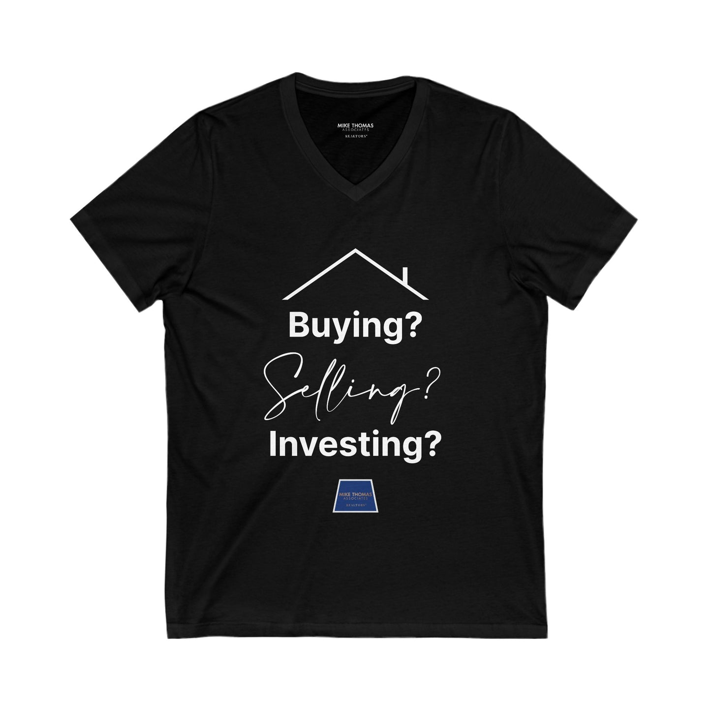 Unisex Jersey Short Sleeve V-Neck Realtor Tee