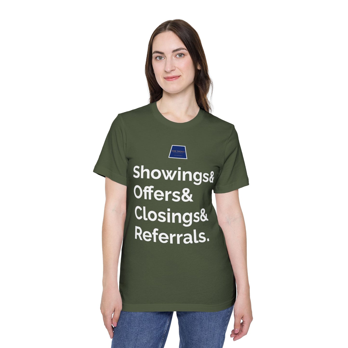 Real Estate Professional T-Shirt - USA-Made Unisex Jersey Tee with Slogan