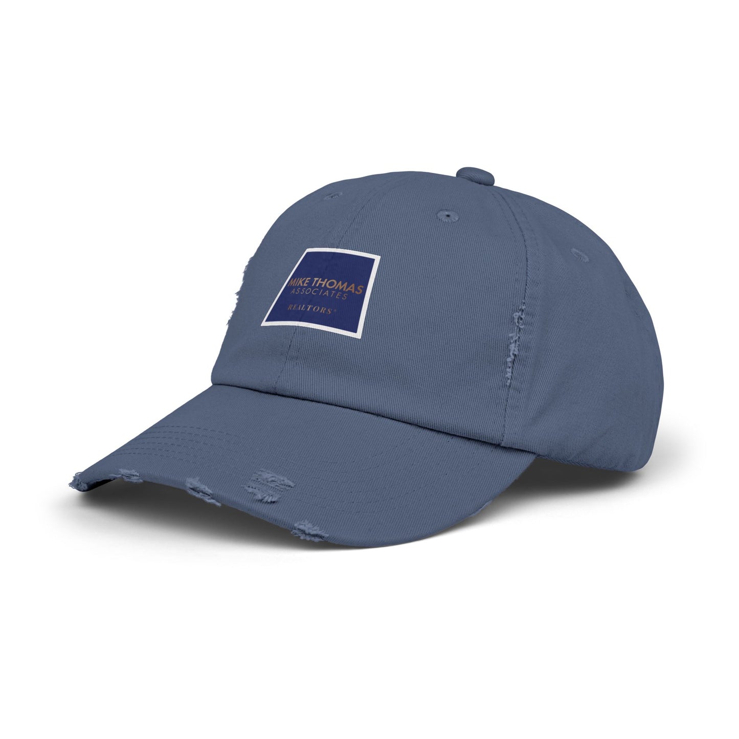 Unisex Distressed Cap with Realtor Logo - Casual Everyday Accessory