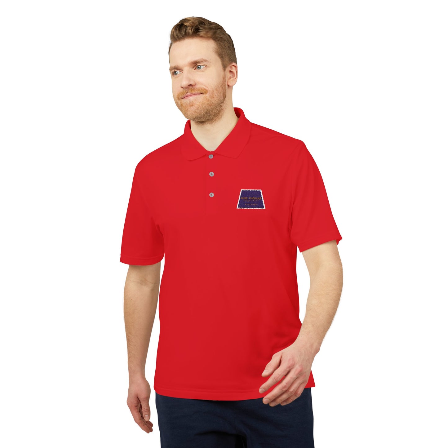 adidas Unisex Polo Shirt - Performance Athletic Style - MTA Trapezoid