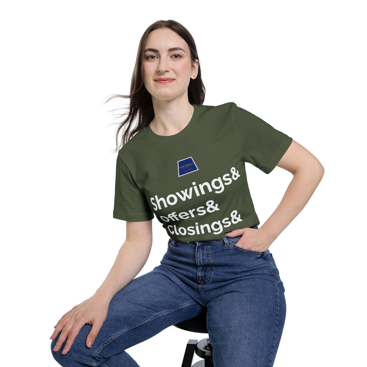 Real Estate Professional T-Shirt - USA-Made Unisex Jersey Tee with Slogan